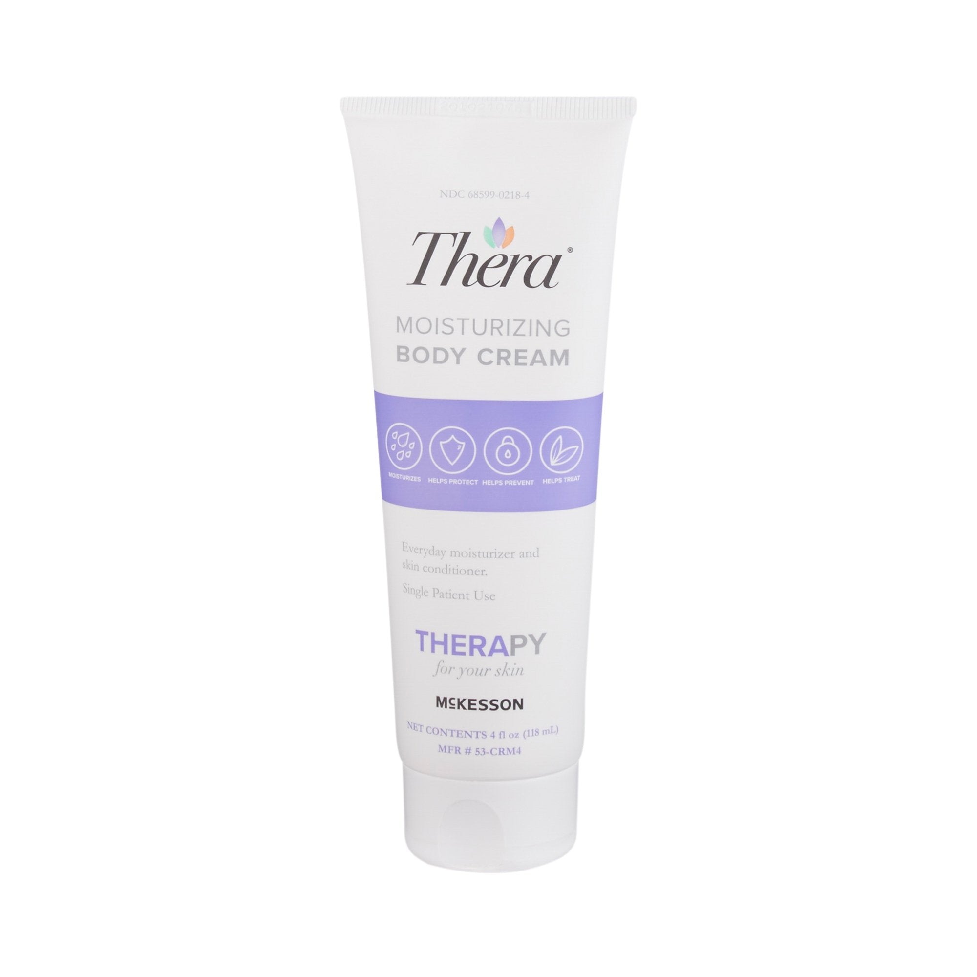 McKesson Brand - Hand and Body Moisturizer Thera® 4 oz. Tube Scented Cream CHG Compatible [12/CS]