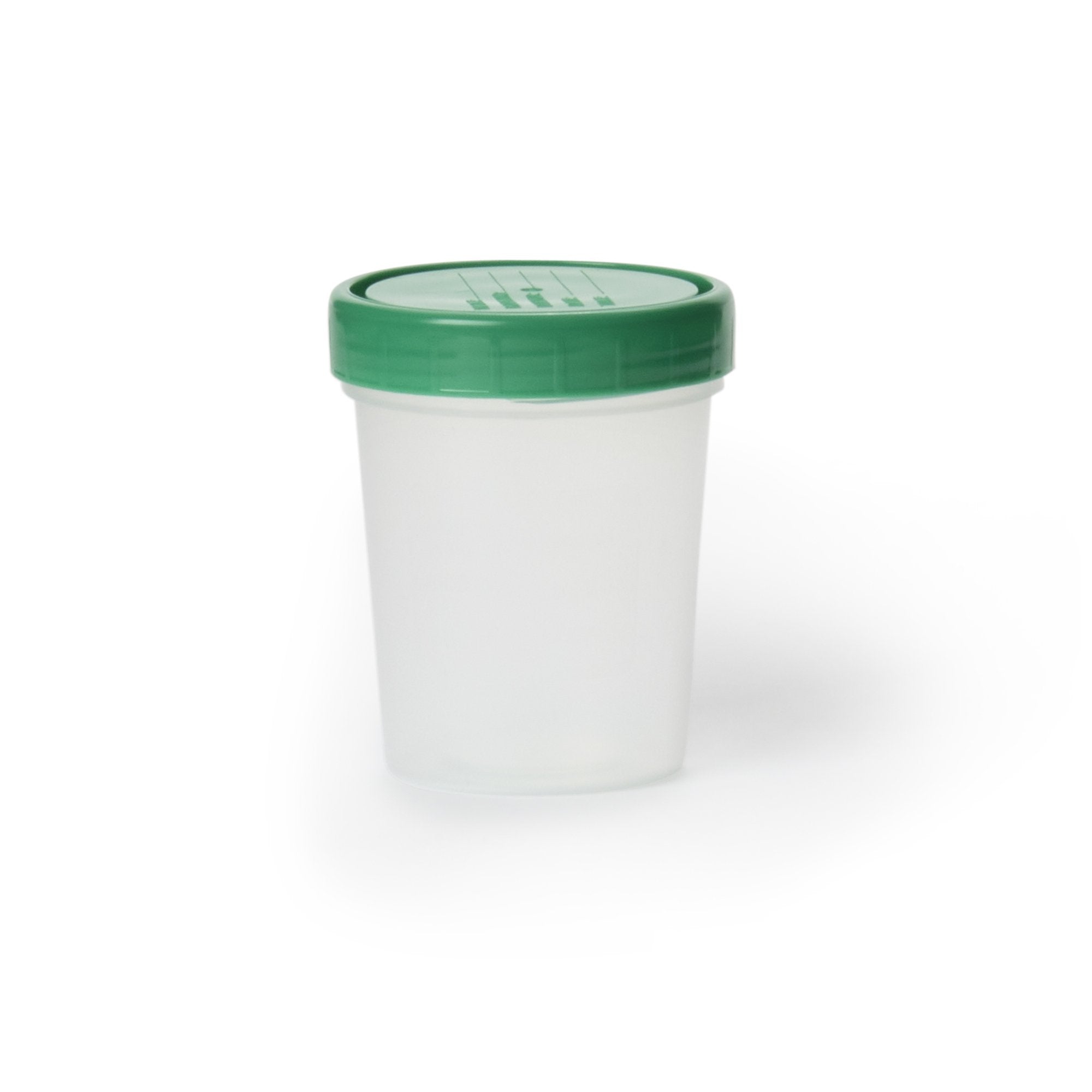 Amsino International - Specimen Container AMSure® 120 mL (4 oz.) Screw Cap Unprinted NonSterile [500/CS]