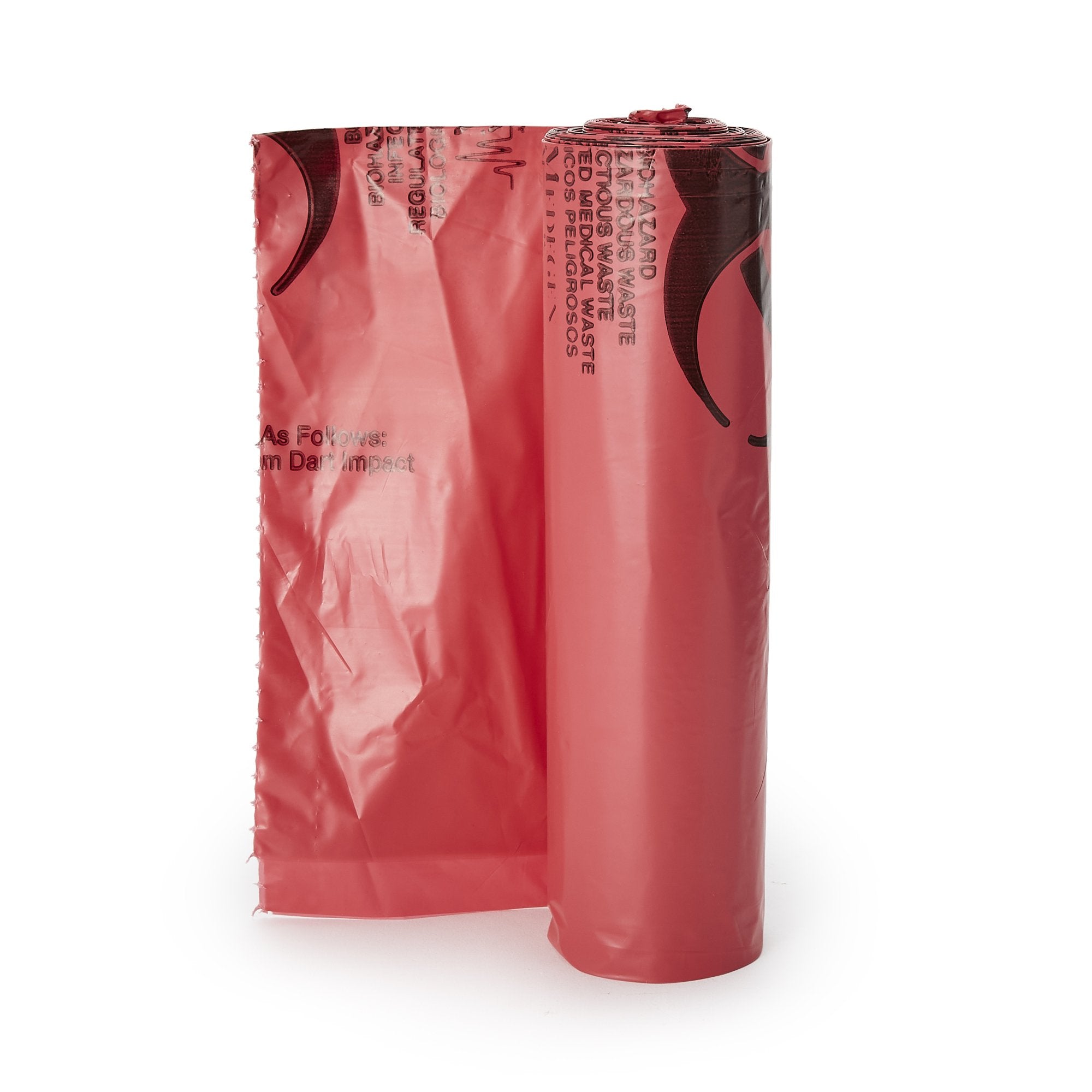 McKesson Brand - Infectious Waste Bag McKesson 40 to 45 gal. Red Bag LLDPE 40 X 46 Inch [100/CS]