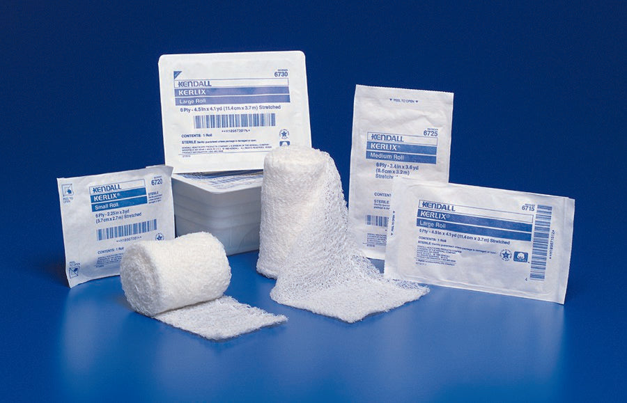 Cardinal - Fluff Bandage Roll Kerlix™ 4-1/2 Inch X 4 Yard 6-Ply Sterile 1 per Tray [60/CS]