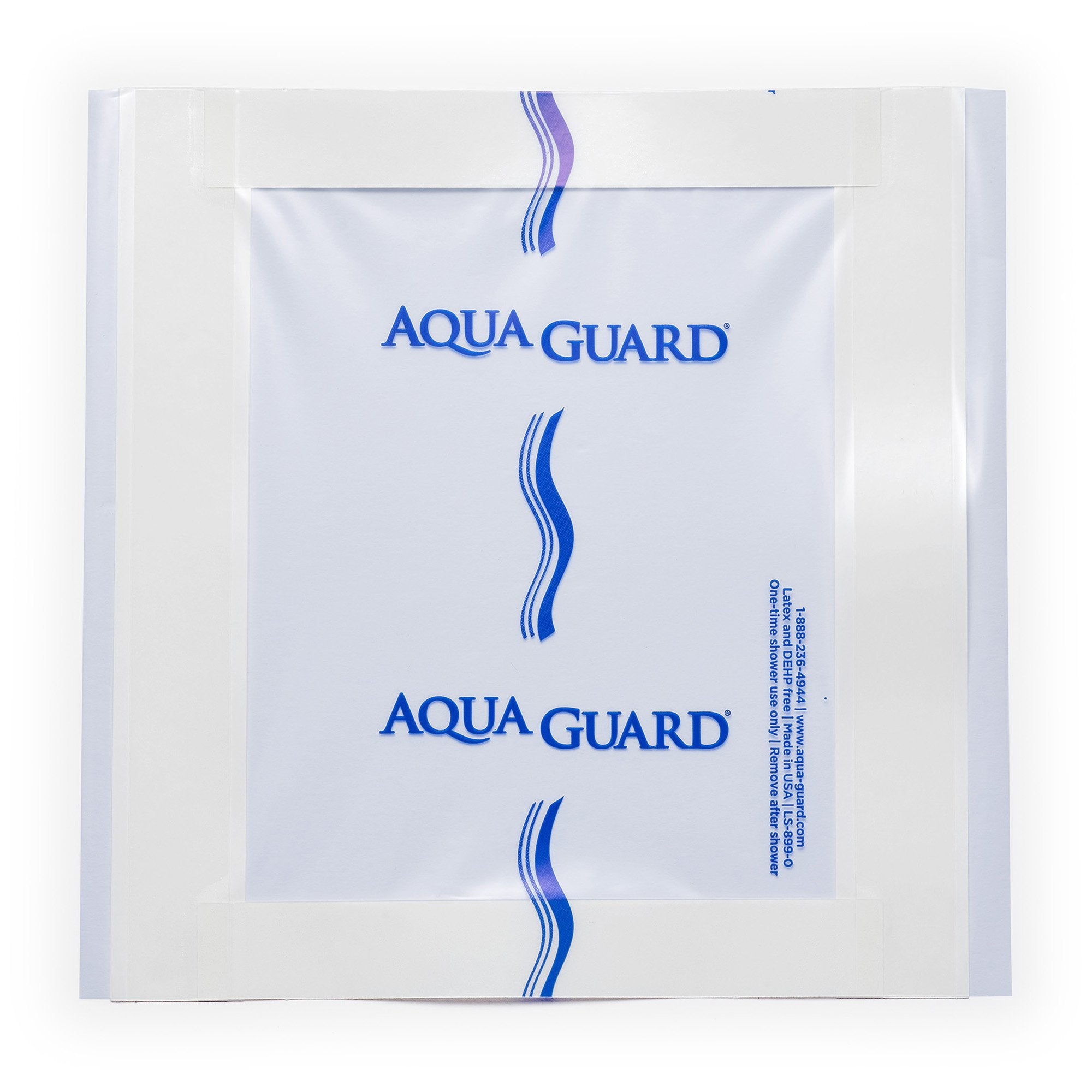 Tidi Products - IV Site Barrier Protector AquaGuard® Shower Sheet Cover 7 X 7 Inch [98/CS]