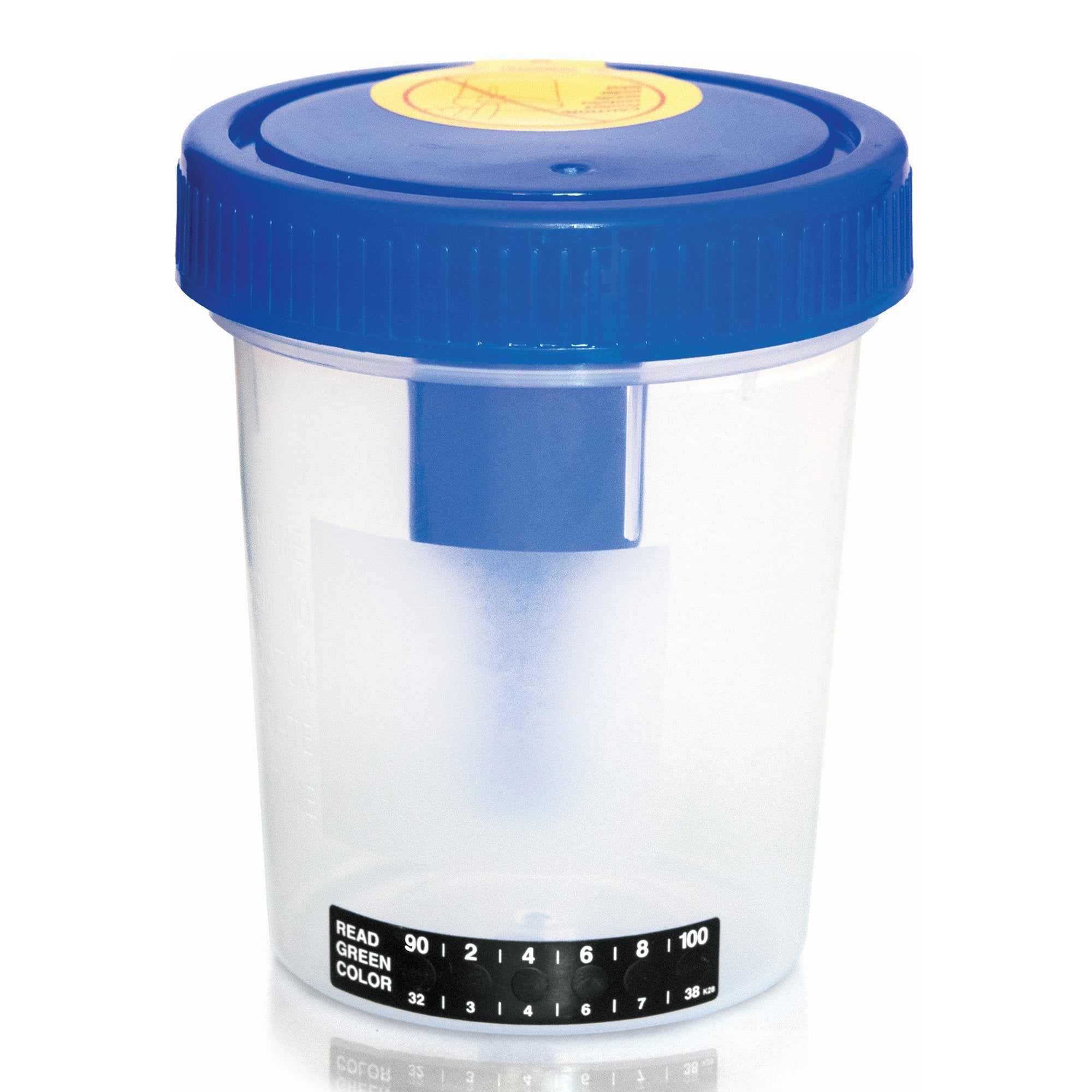 McKesson Brand - Urine Specimen Container with Integrated Transfer Device McKesson 120 mL (4 oz.) Screw Cap Patient Information Sterile [200/CS]