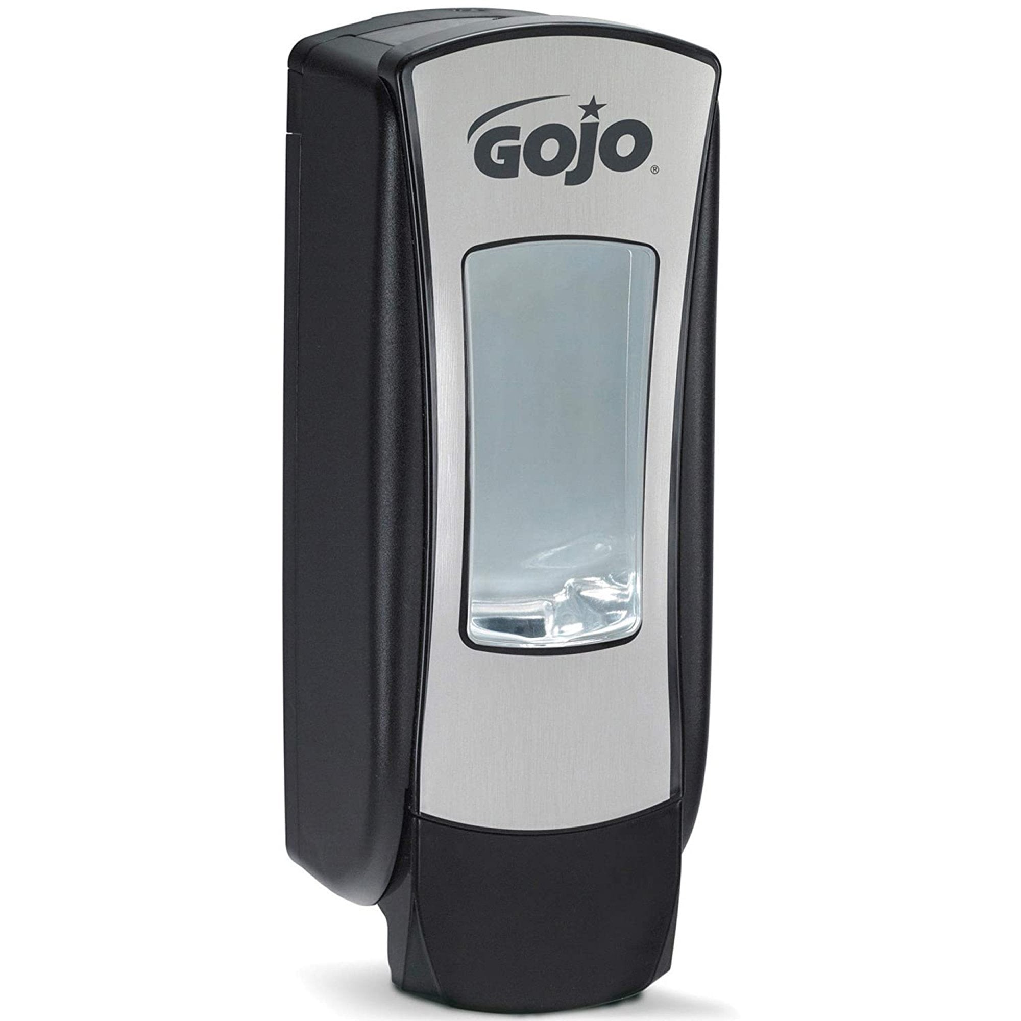 GOJO - Hand Hygiene Dispenser GOJO® ADX-12™ Chrome / Black Plastic Manual 1250 mL Wall Mount [6/CS]