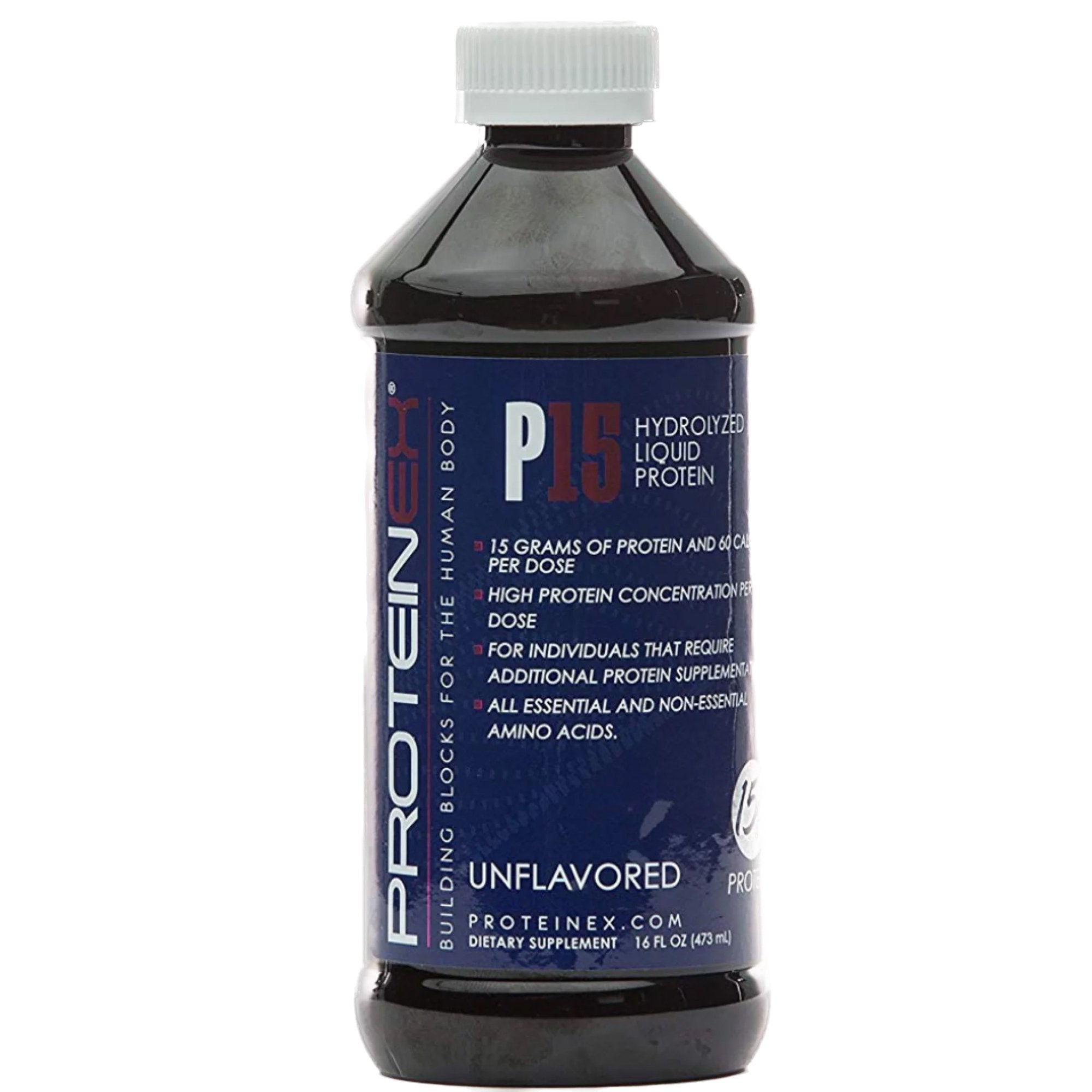 Lloren Pharmaceuticals - Oral Supplement Proteinex® P15 Unflavored Liquid 16 oz. Bottle [12/CS]