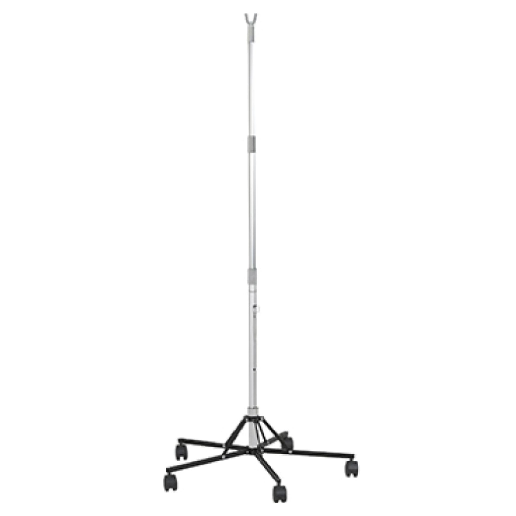 Drive Medical - Disposable IV Stand Floor Stand McKesson 2-Hook 5 Caster Plastic Base [6/CS]