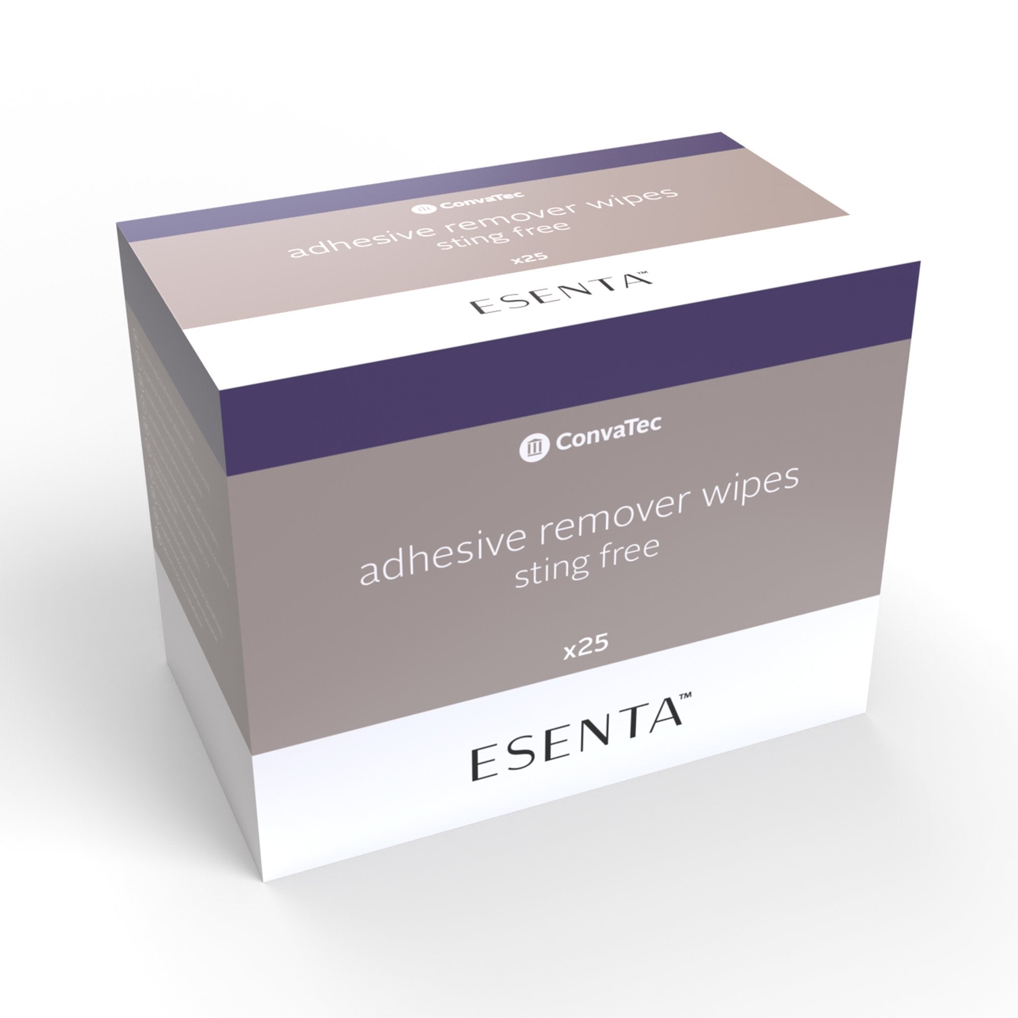 ConvaTec - Adhesive Remover Esenta™ Sting Free Wipe 25 per Box [500/CS]