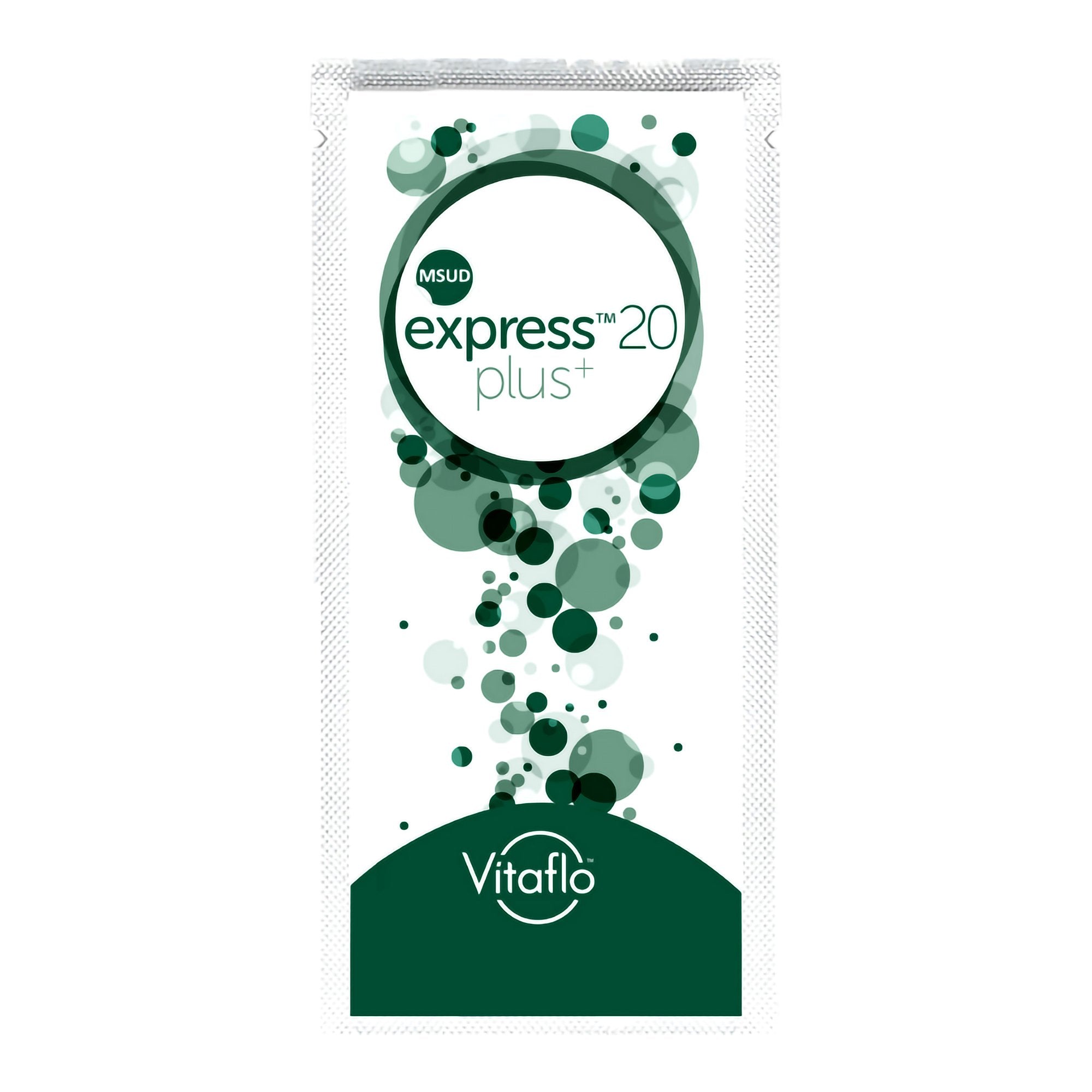 Vitaflo USA LLC - Oral Supplement MSUD express™ plus20 Unflavored Powder 34 Gram Individual Packet [30/CS]