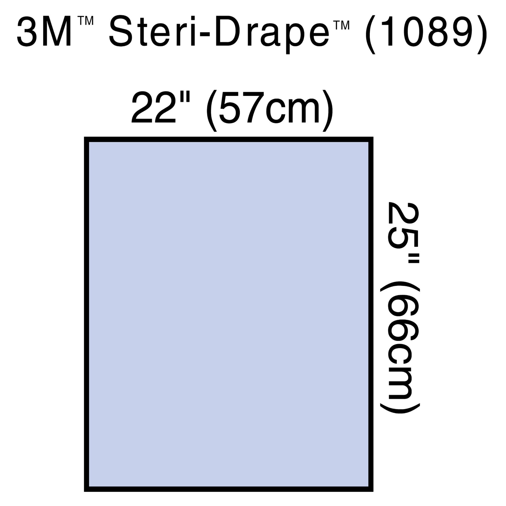 Solventum Corporation - General Purpose Drape 3M™ Steri-Drape™ Utility Sheet 22 W X 25 L Inch Sterile [160/CS]