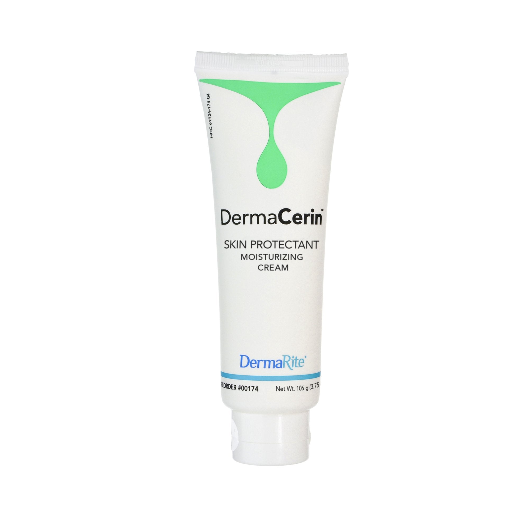 DermaRite Industries - Skin Protectant DermaCerin® 4 oz. Tube Unscented Cream [24/CS]