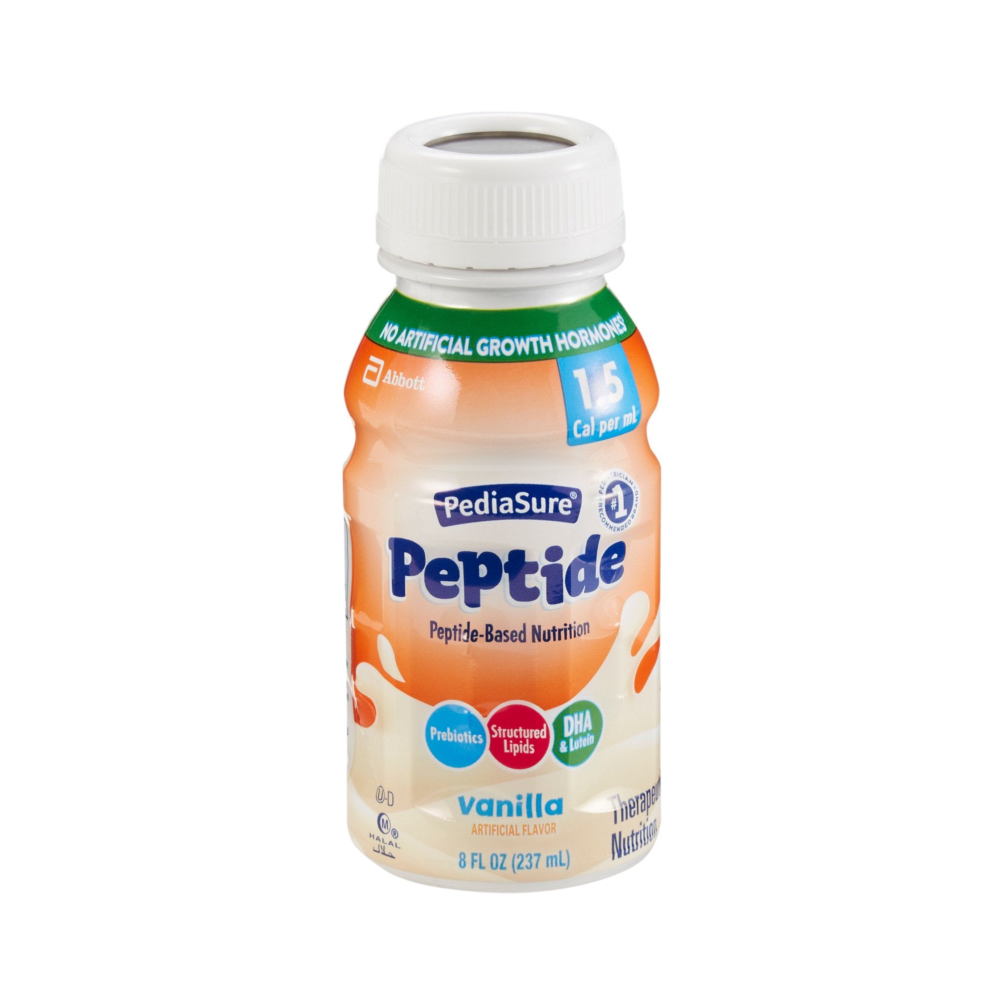 Abbott Nutrition - Pediatric Oral Supplement PediaSure® Peptide 1.5 Cal Vanilla Flavor 8 oz. Bottle Liquid Peptide Malabsorption / Maldigestion [24/CS]