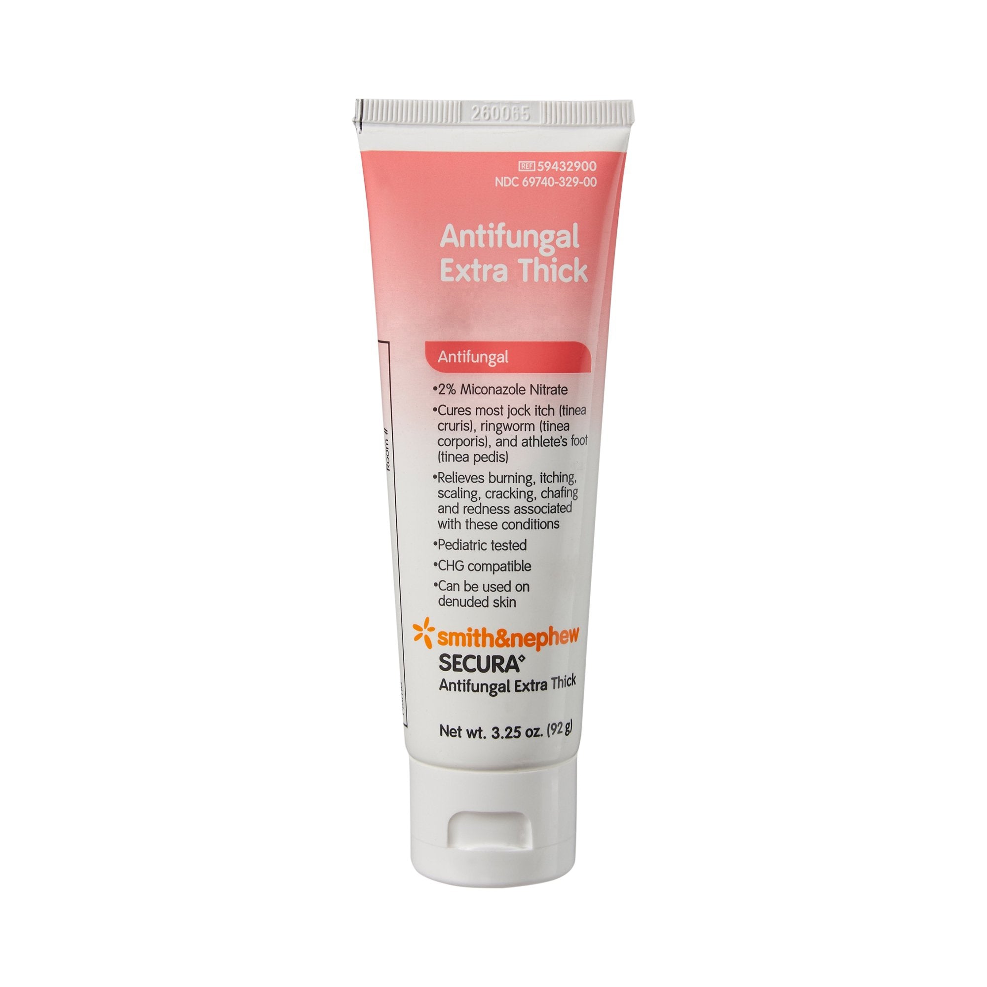 Smith & Nephew - Antifungal Secura™ 2% Strength Cream 3-1/4 oz. Tube [12/CS]