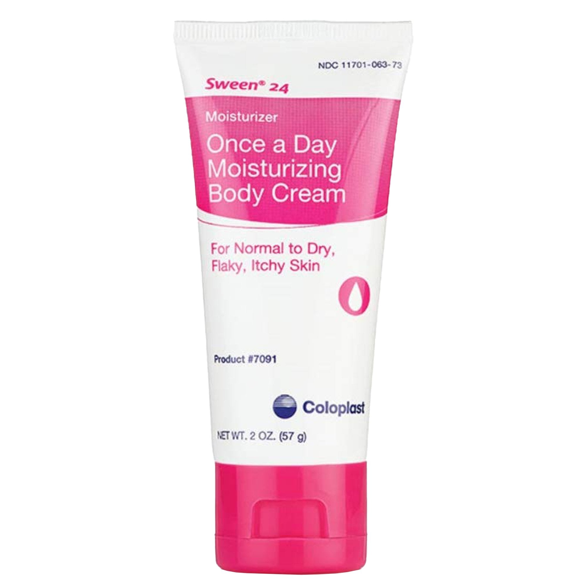 Coloplast - Hand and Body Moisturizer Sween® 24 2 oz. Tube Unscented Cream CHG Compatible [12/CS]