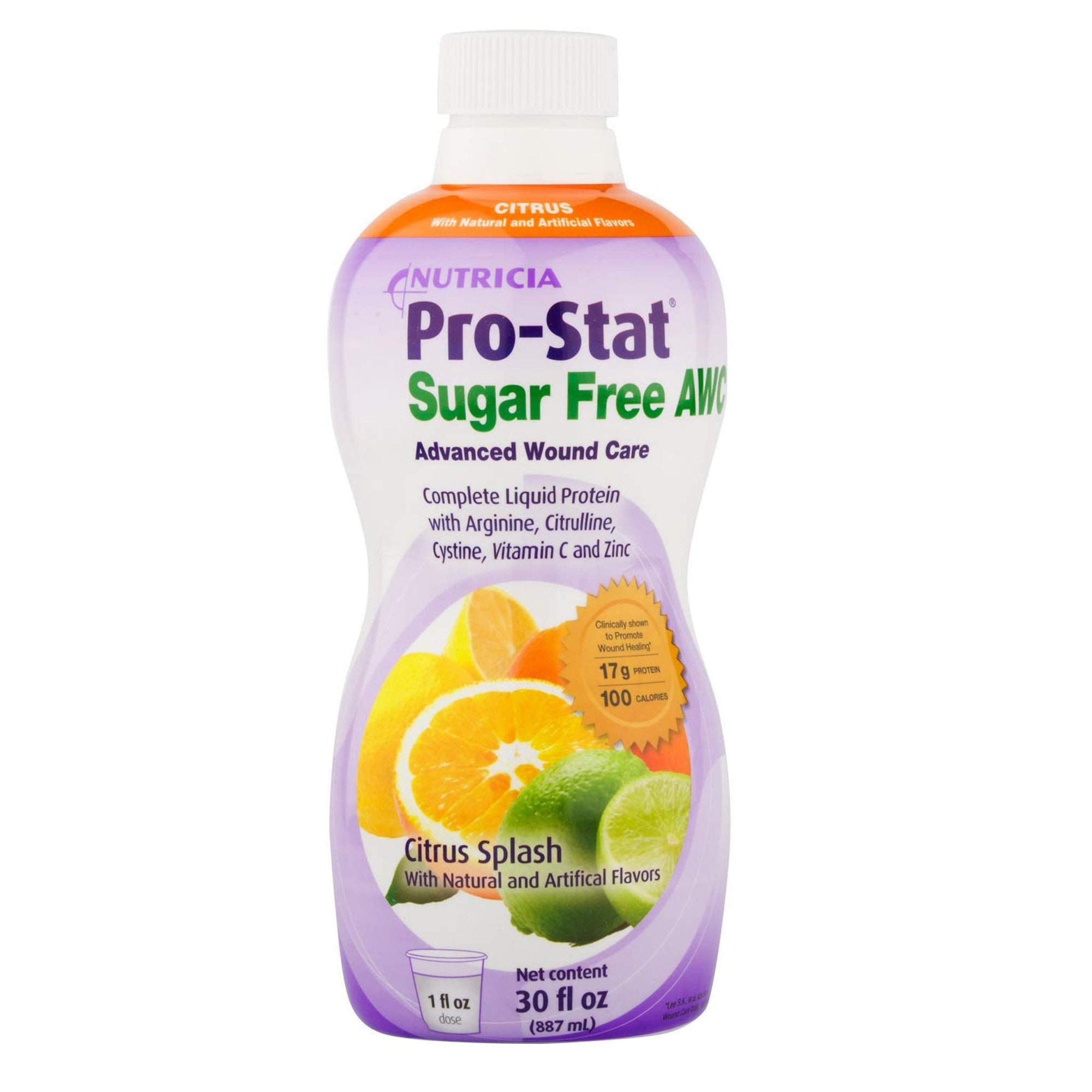 Nutricia North America - Oral Supplement Pro-Stat® AWC Citrus Splash Flavor Liquid 30 oz. Bottle [4/CS]