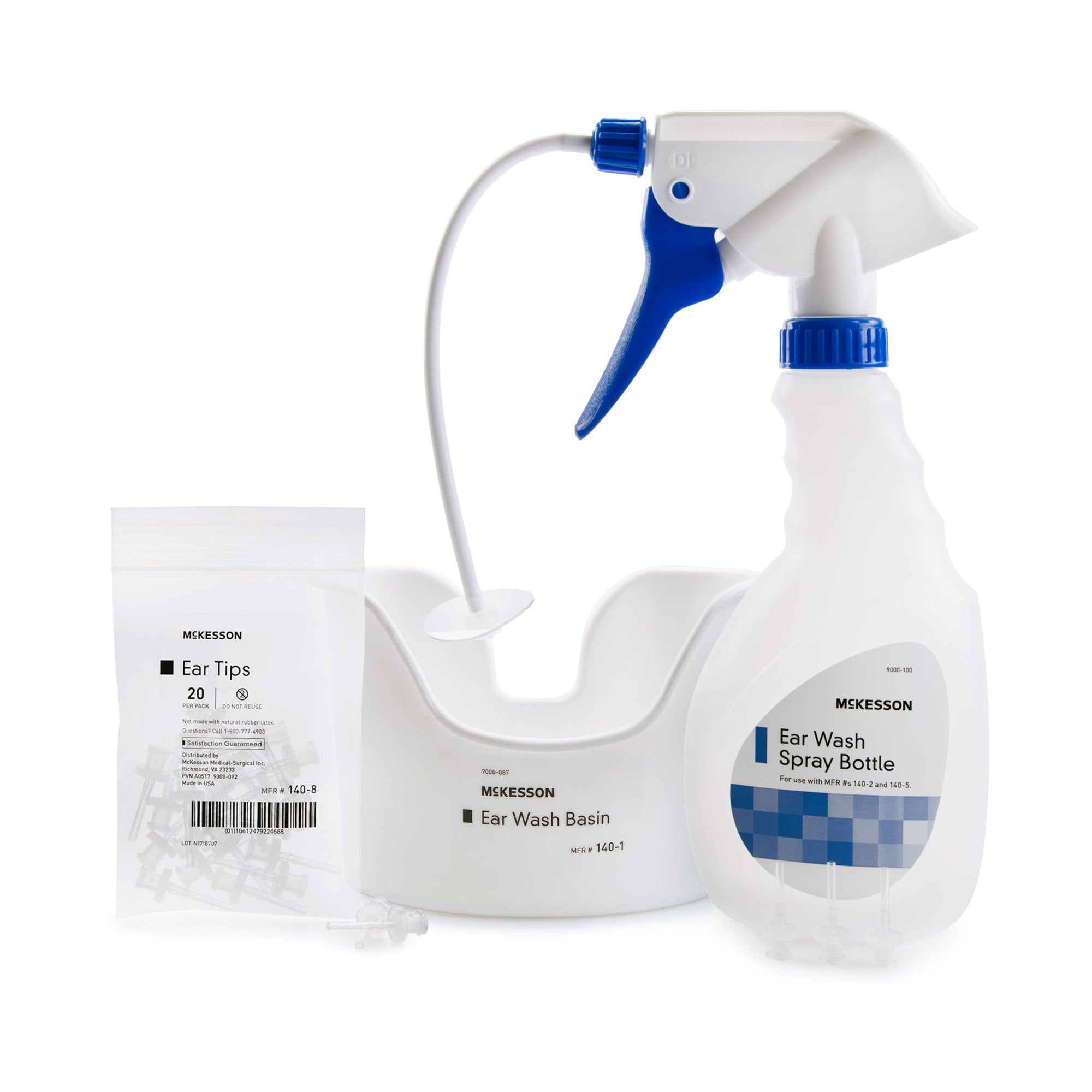 McKesson Brand - Ear Wash System McKesson Disposable Tip Blue / White [10/CS] (1068691_CS)