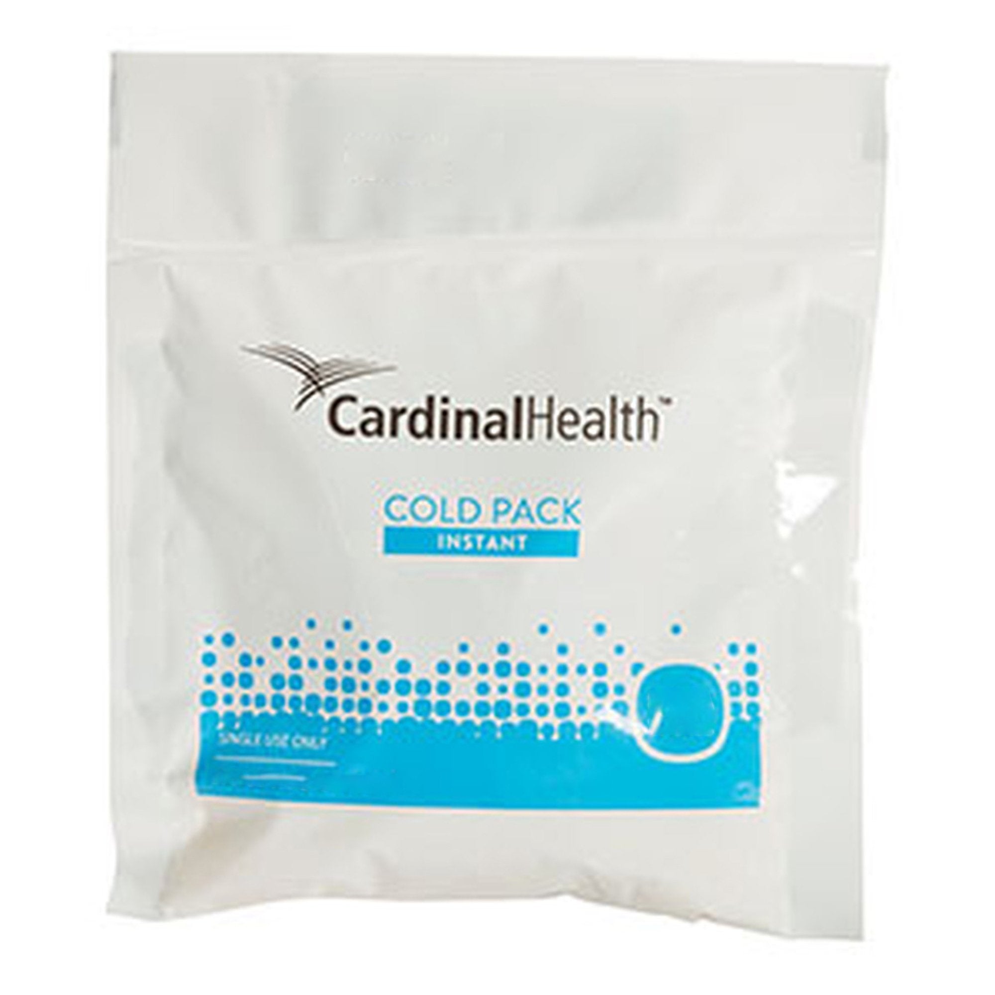 Cardinal - Instant Cold Pack Cardinal Health™ General Purpose Medium 6 X 6-1/2 Inch Plastic / Ammonium Nitrate / Water Disposable [16/CS]