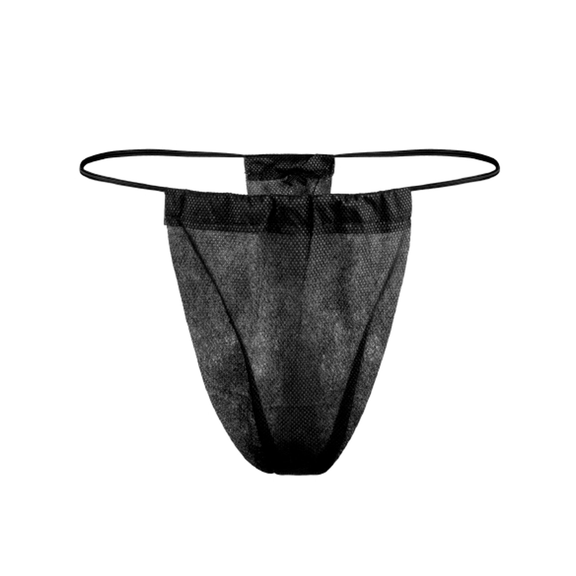 Dukal - Thong Panty Reflections™ Black Disposable [1000/CS]