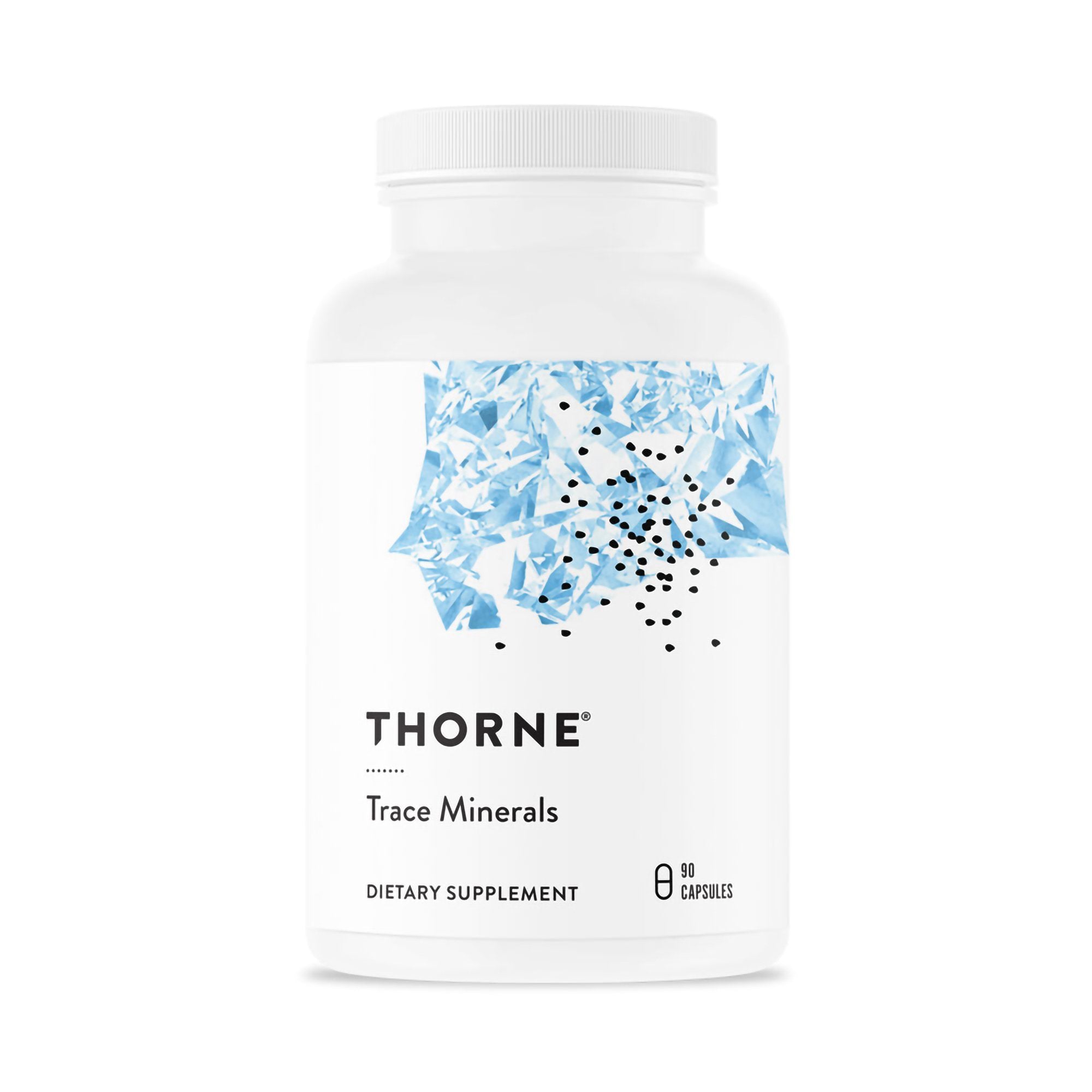 Thorne Research Inc - Dietary Supplement THORNE® Trace Minerals Zinc / Selenium / Manganese / Chromium / Boron 15 mg - 100 mcg - 2.5 mg - 100 mcg - 700 mcg Strength Capsule 90 per Bottle [12/CS]