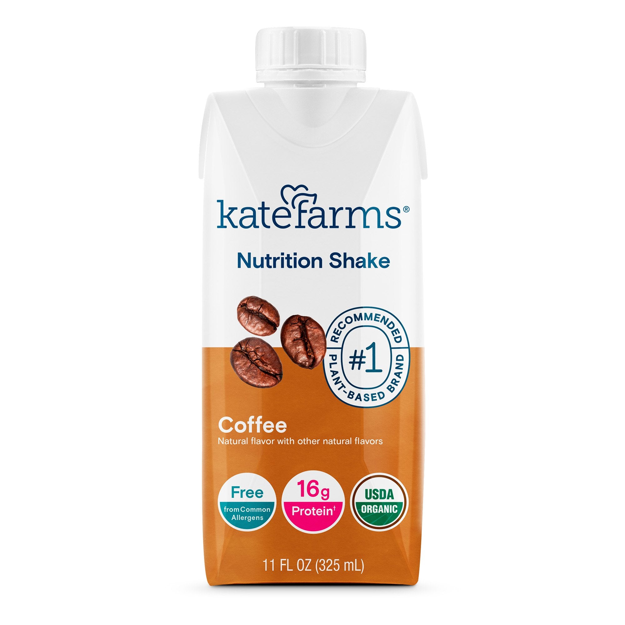 Kate Farms - Oral Supplement Kate Farms Nutrition Shake Coffee Flavor Liquid 11 oz. Carton [12/CS]