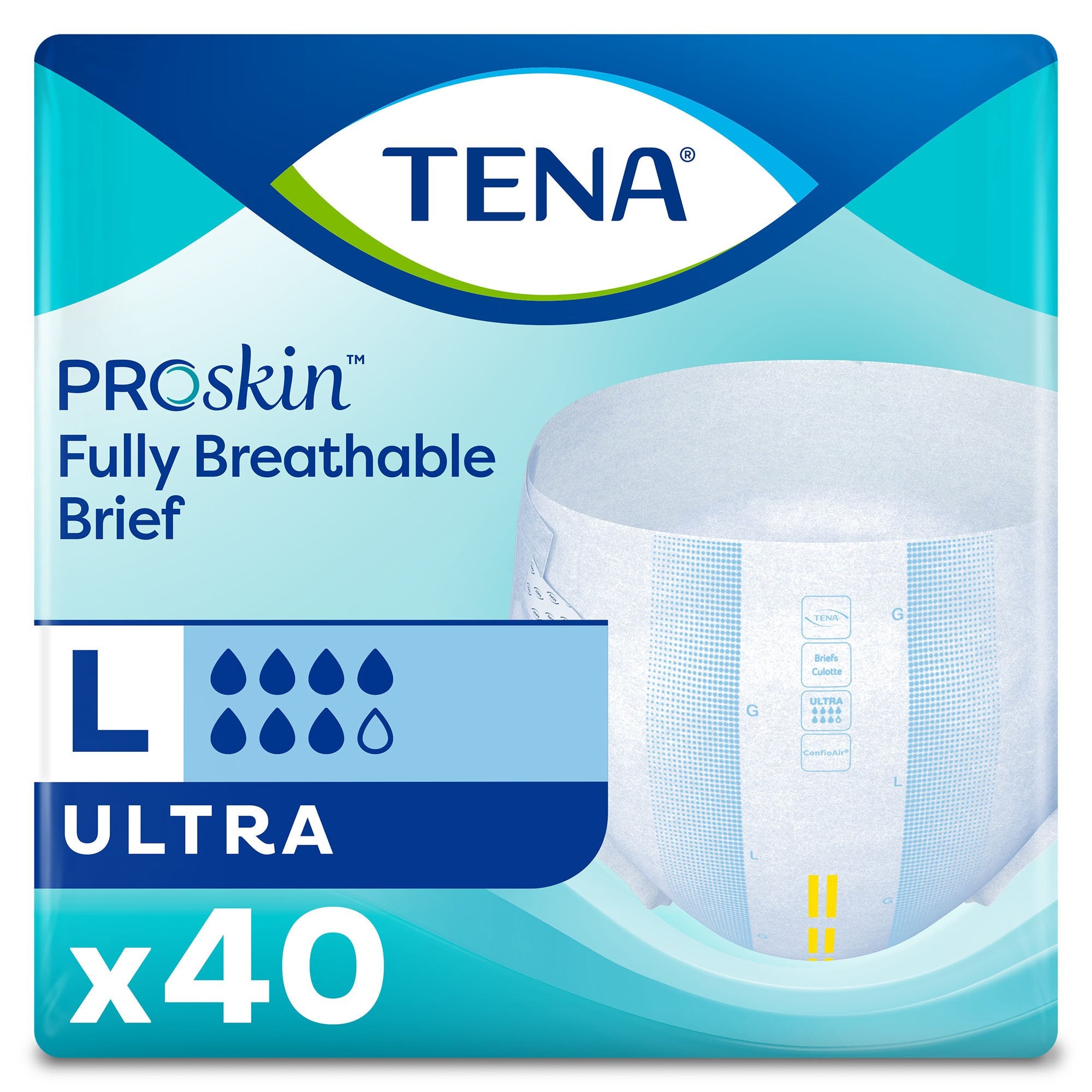 Essity HMS North America Inc - Unisex Adult Incontinence Brief TENA ProSkin™ Ultra Large Disposable Heavy Absorbency [2/CS]