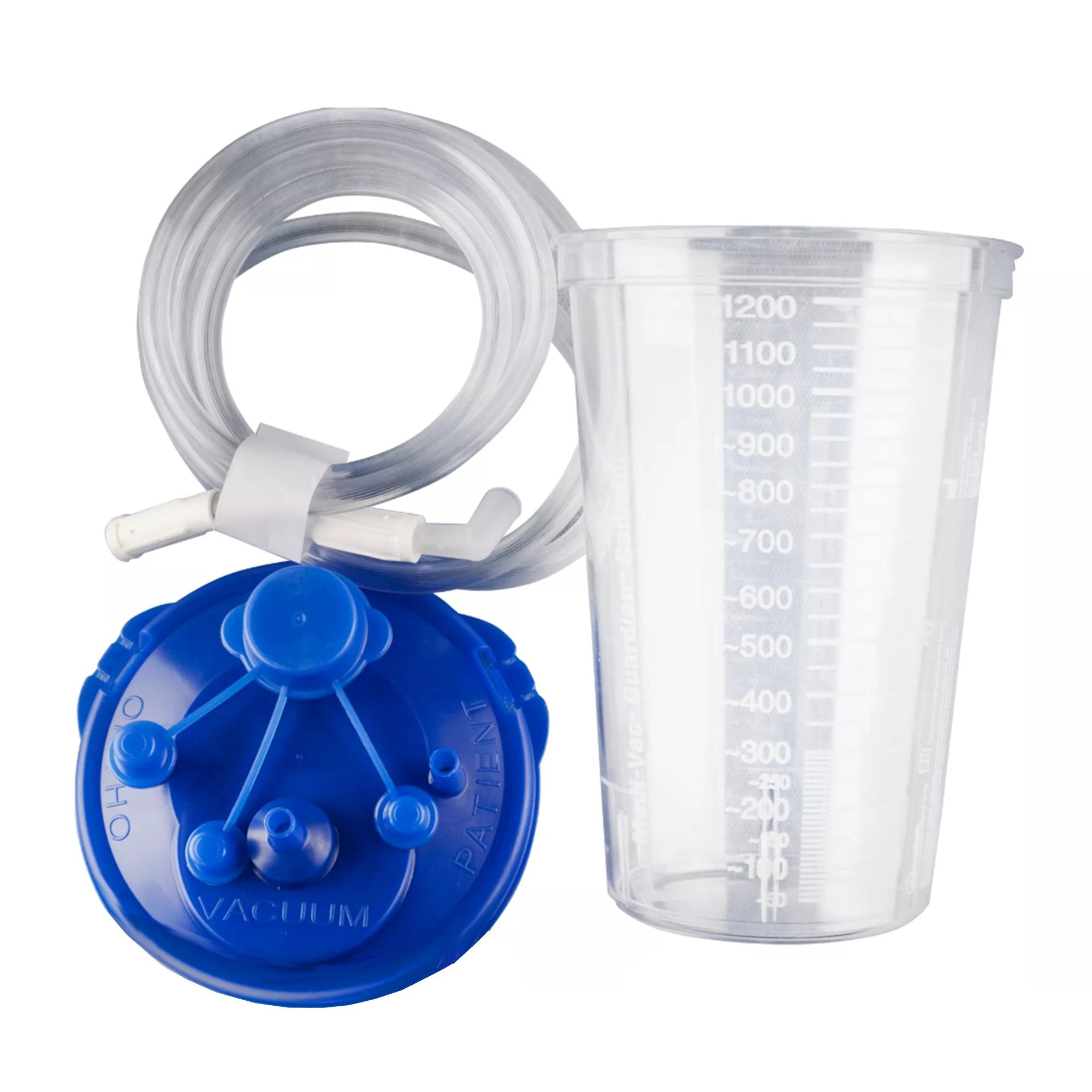 Cardinal - Rigid Suction Canister Kit Medi-Vac® Guardian™ 1200 mL Sealing Lid [30/CS] (243809_CS)