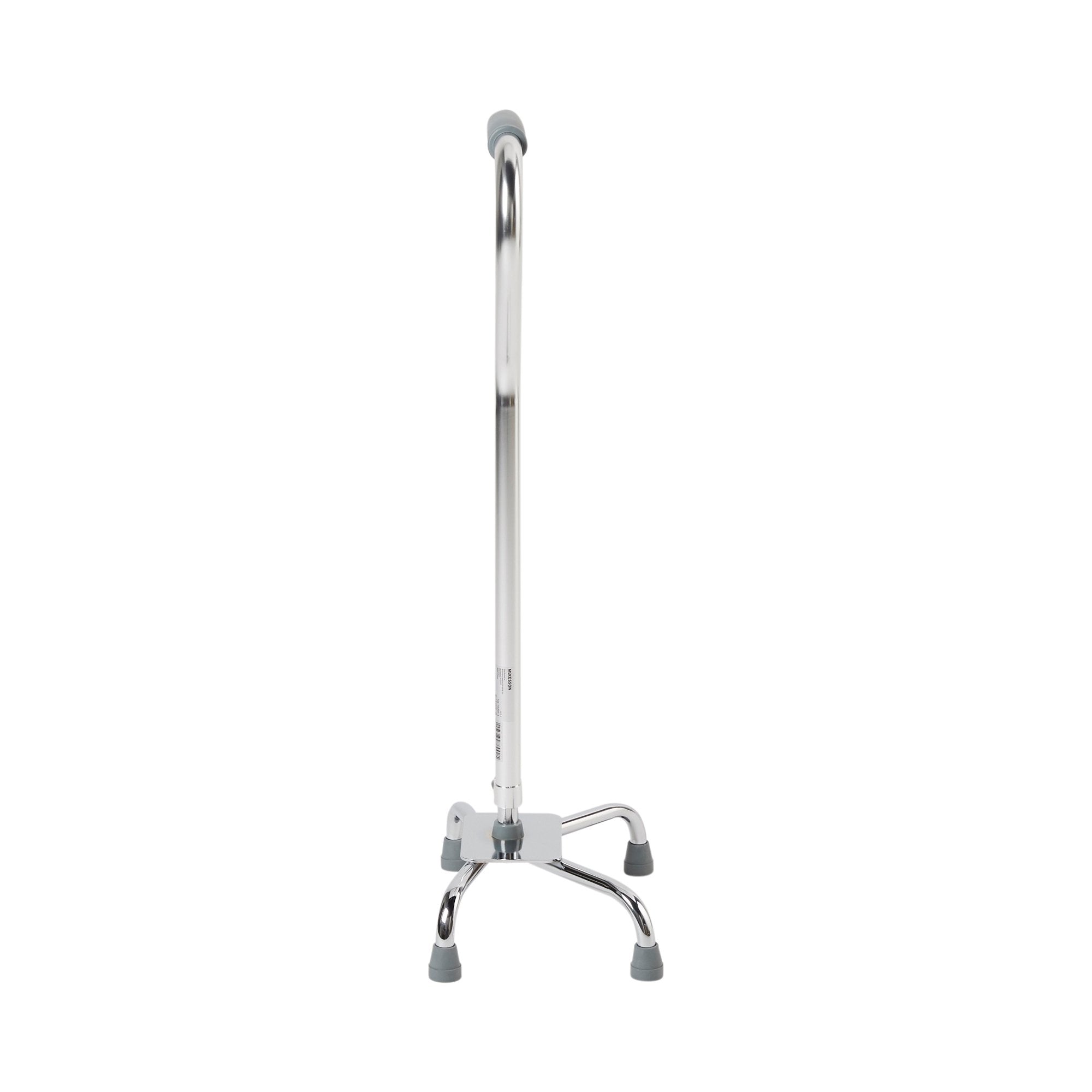 McKesson Brand - Large Base Quad Cane McKesson Steel 29 to 37-1/2 Inch Height Chrome [4/CS]