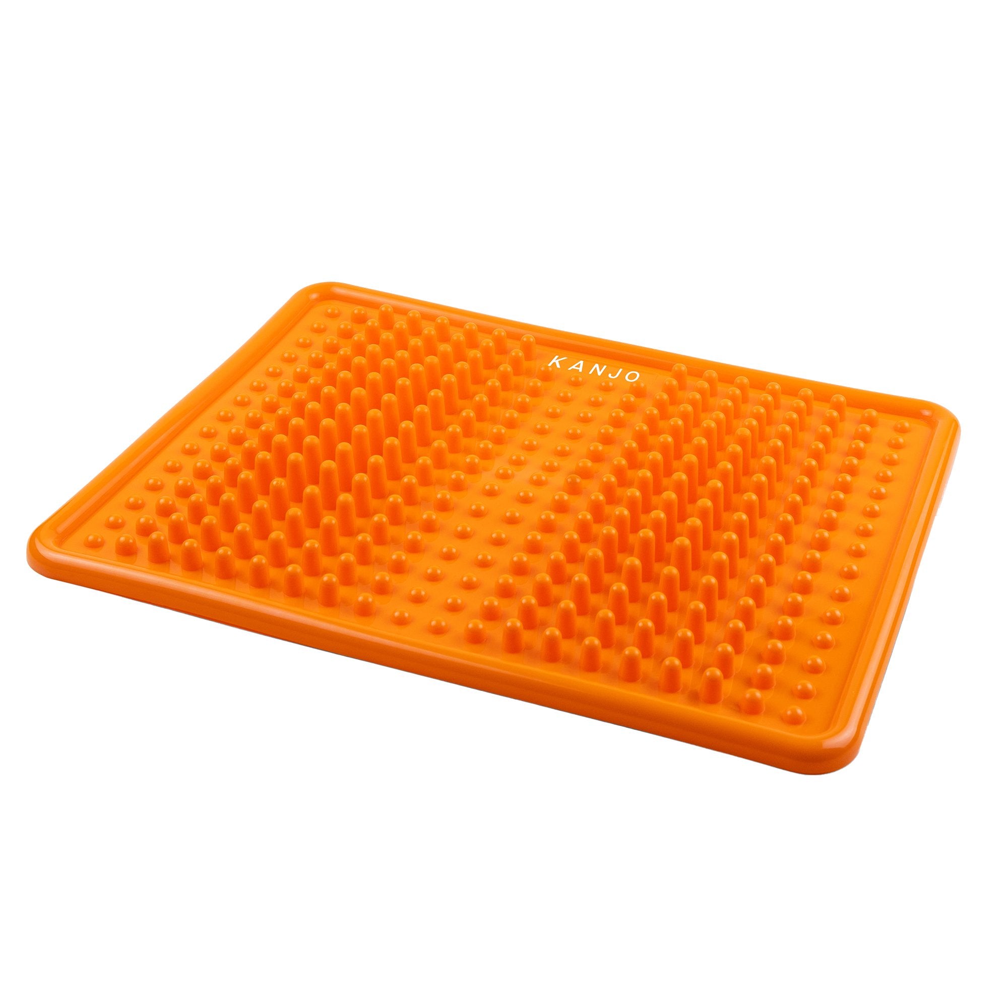 Acutens Inc - Kanjo Acupressure Foot Mat Orange PVC Plastic 10-1/2 X 13-1/2 Inch [30/CS]