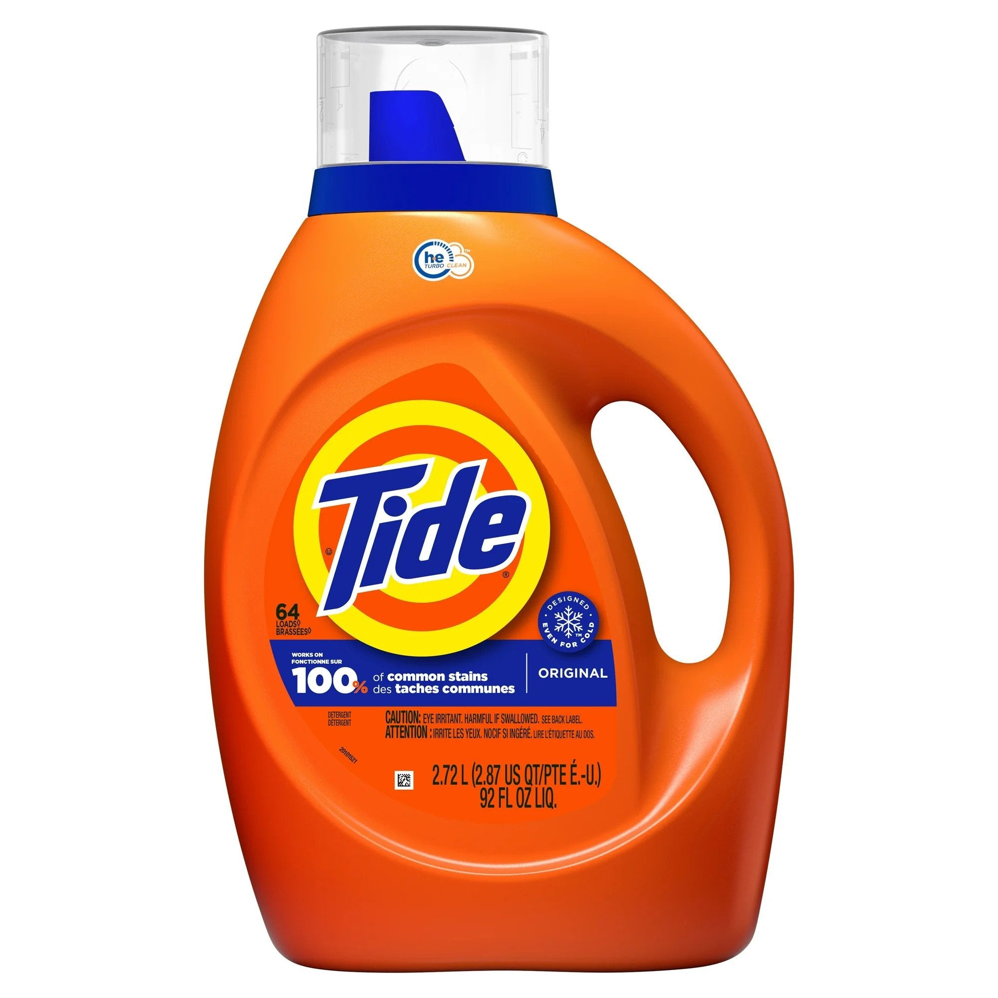 Lagasse - Laundry Detergent Tide® HE 92 oz. Bottle Liquid Original Scent [4/CS]