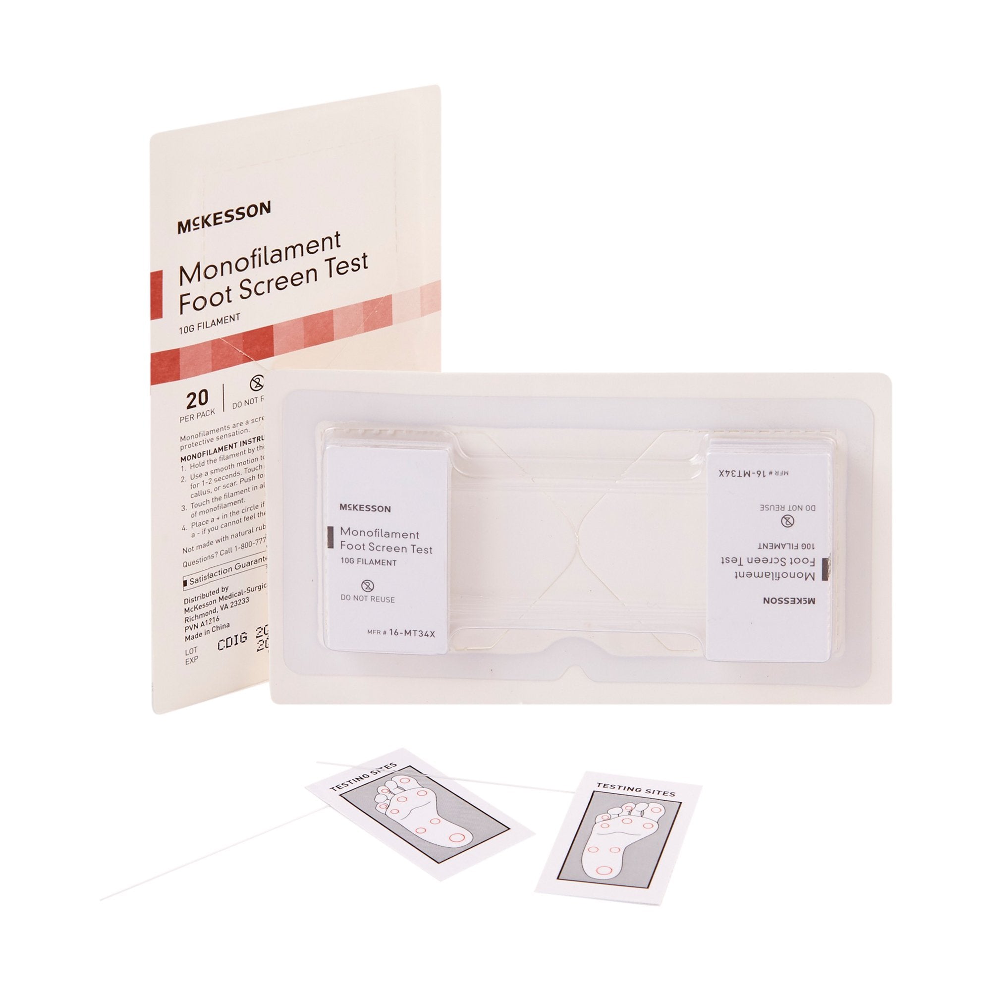 McKesson Brand - McKesson Monofilament Sensory Test 10 Gram [480/CS]