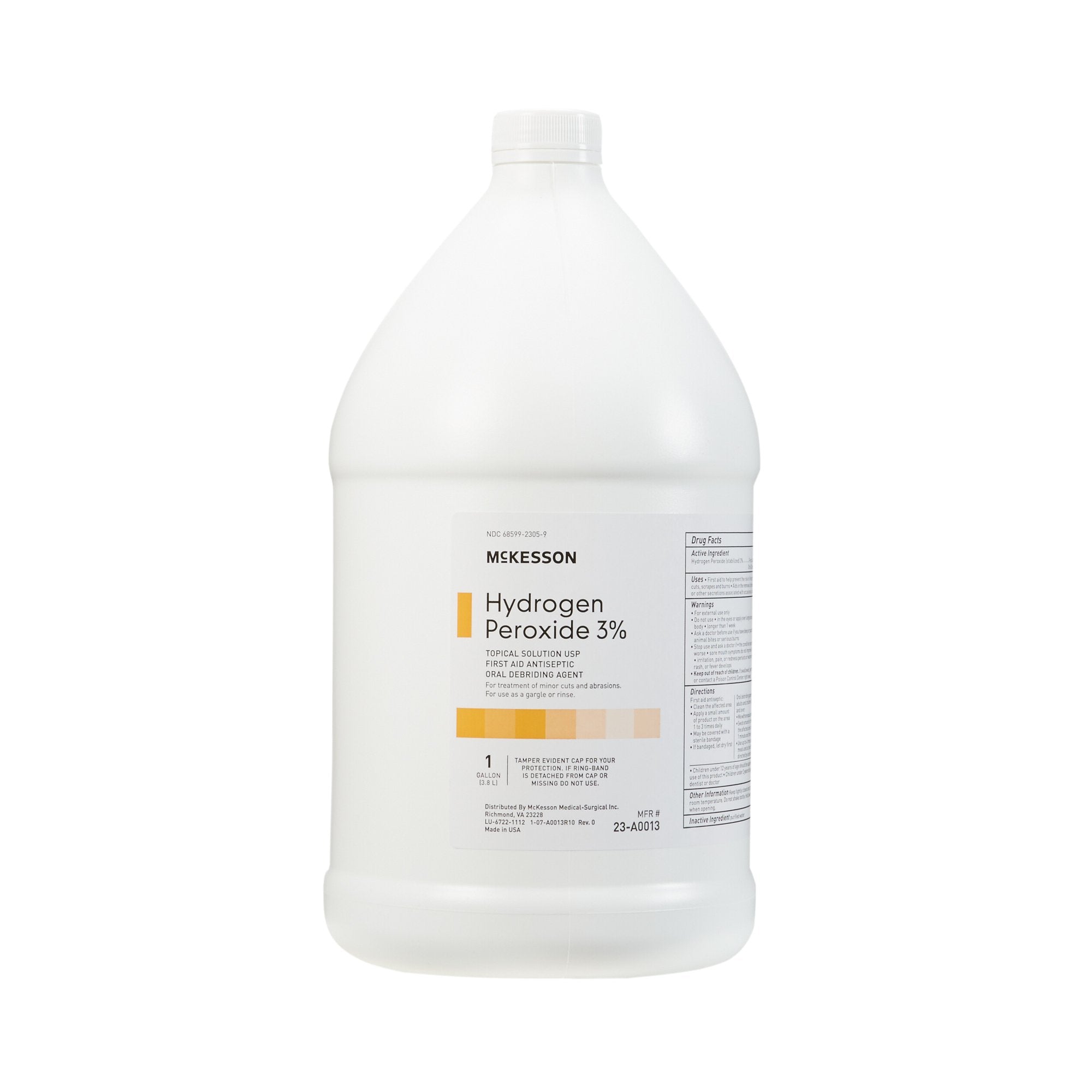 McKesson Brand - Antiseptic McKesson Brand Topical Liquid 1 gal. Bottle [4/CS] (139307_CS)