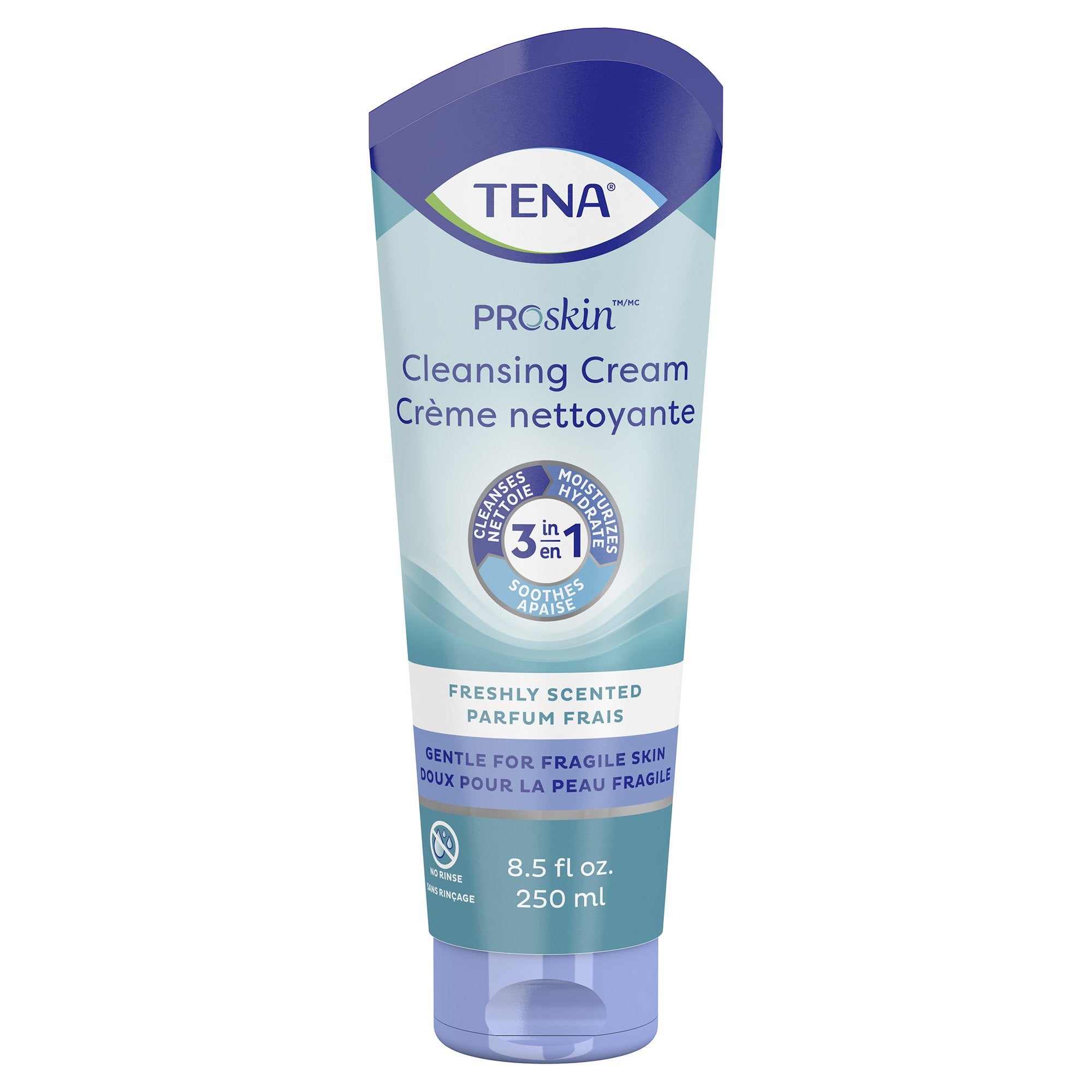 Essity HMS North America Inc - Rinse-Free Body Wash TENA® ProSkin™ Cleansing Cream Cream 8.5 oz. Tube Mild Scent [10/CS]