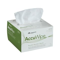 Georgia Pacific - Delicate Task Wipe AccuWipe® Recycled Light Duty White NonSterile 1 Ply Tissue 4-1/2 X 8-1/4 Inch Disposable [16800/CS]