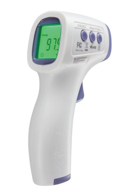 HoMedics USA LLC - Non-Contact Skin Surface Thermometer HoMedics Infrared Skin Probe Handheld [6/CS]