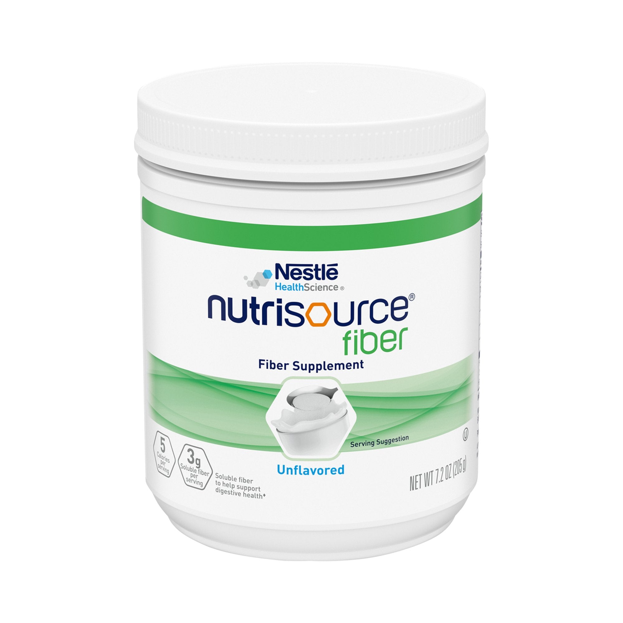 Nestle Healthcare Nutrition - Oral Supplement Nutrisource® Fiber Unflavored Powder 7.2 oz. Canister [4/CS]