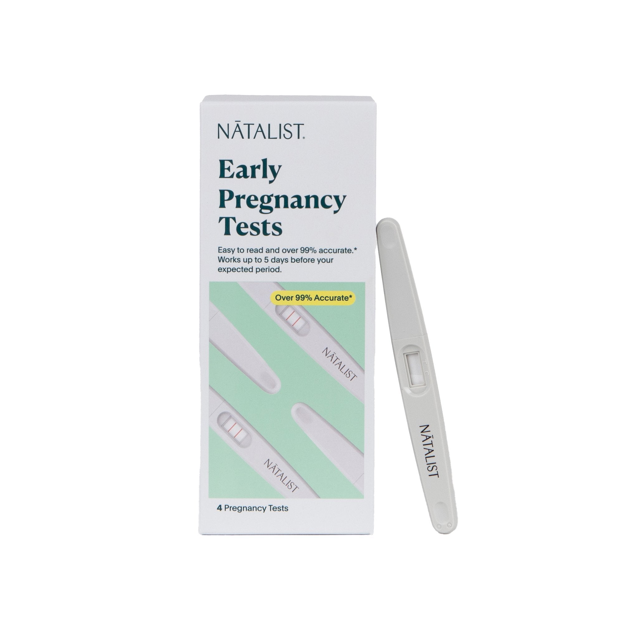 Baby Someday Inc dba Natalist - Reproductive Health Test Kit Natalist® hCG Pregnancy Test 4 Tests CLIA Waived [80/CS]