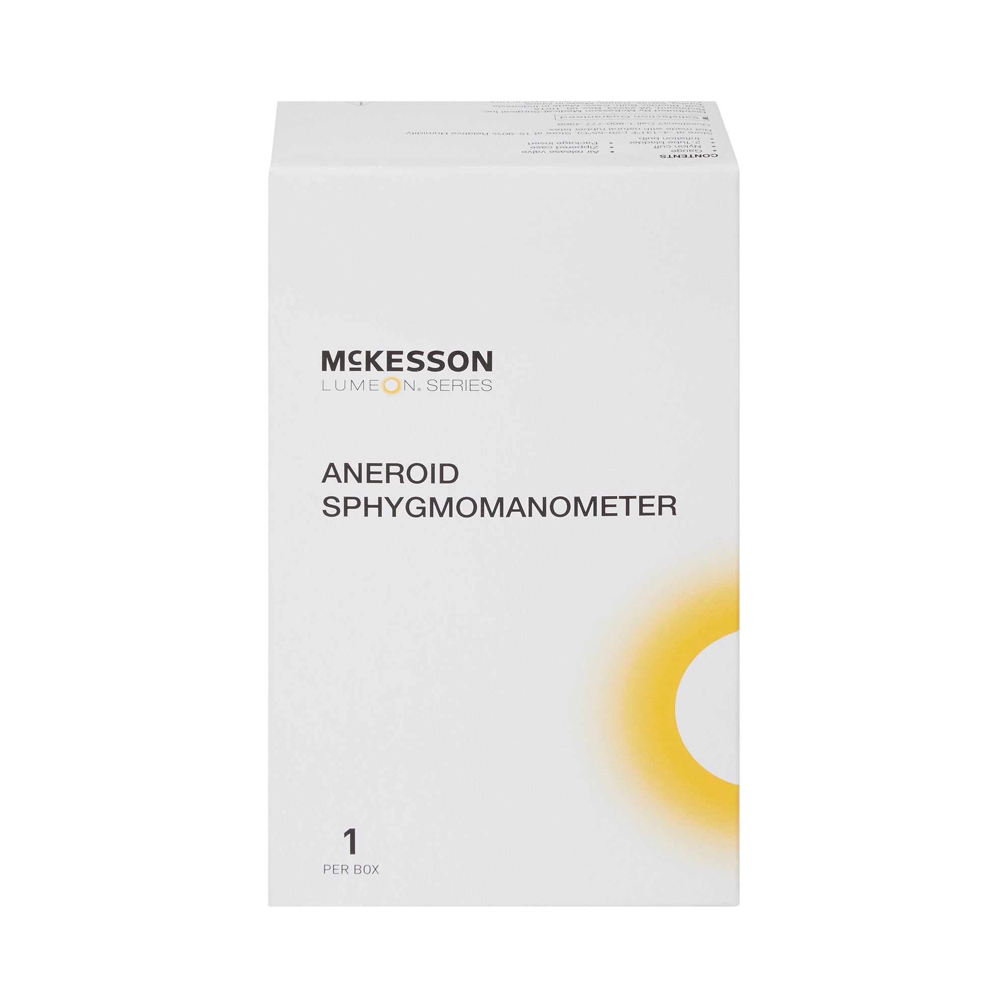 McKesson Brand - Aneroid Sphygmomanometer Unit McKesson Deluxe Adult Cuff Nylon Cuff 23 - 40 cm Pocket Aneroid [20/CS]