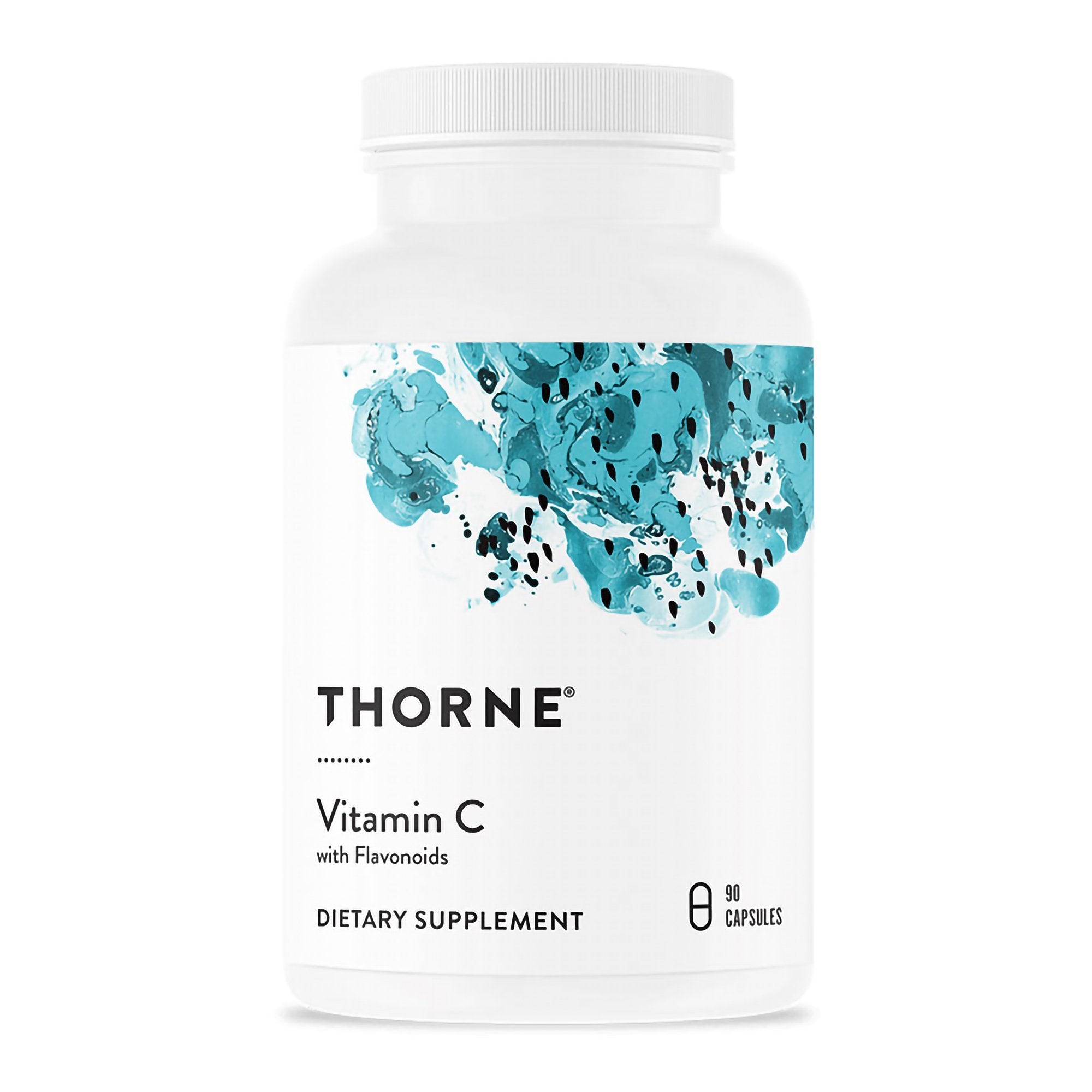 Thorne Research Inc - Dietary Supplement THORNE® Vitamin C with Flavonoids Vitamin C / Citrus Bioflavonoids 500 mg - 75 mg Strength Capsule 90 Per Bottle [12/CS]