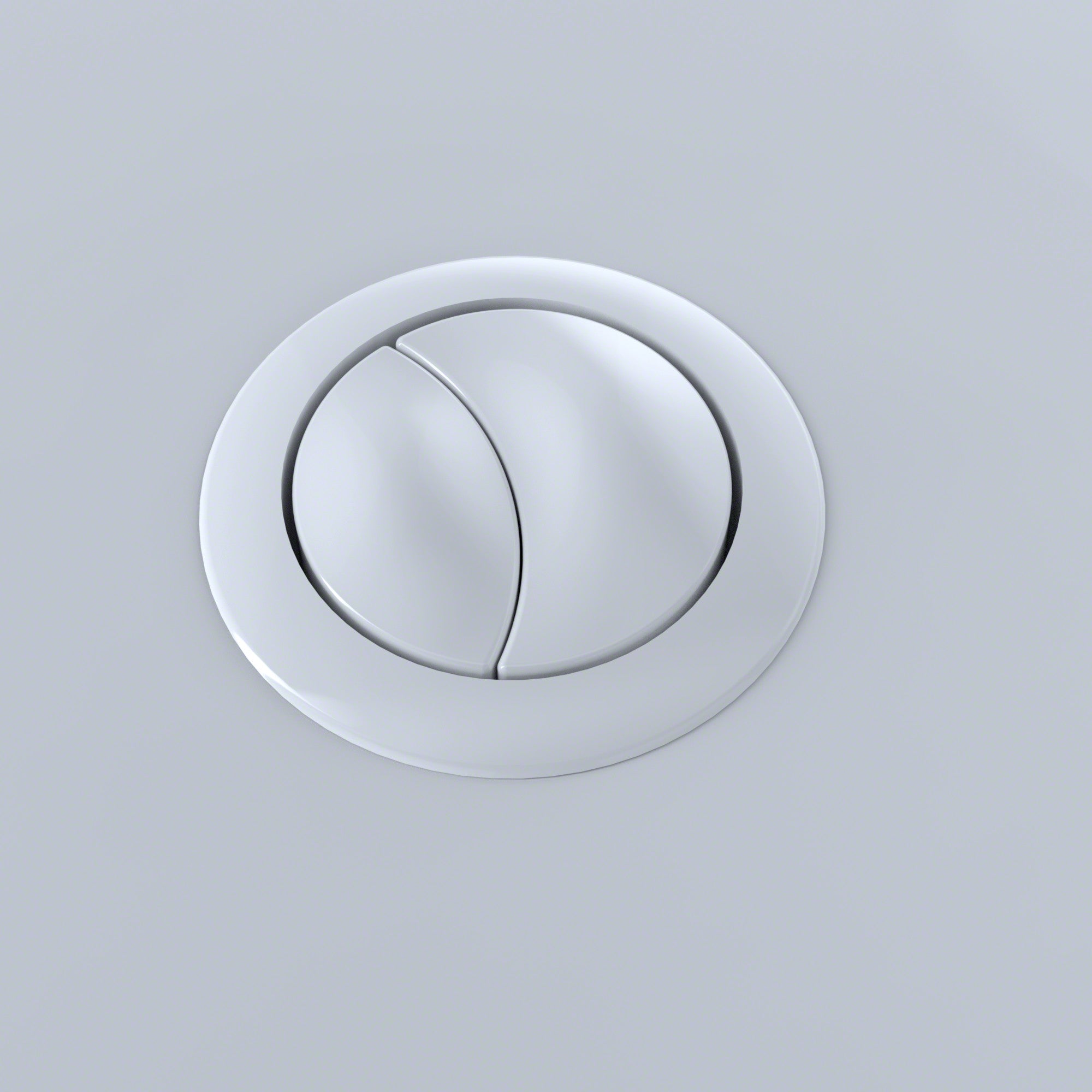 AQUIA 1PC PUSH BUTTON CST654 53MM - COTTON WHITE