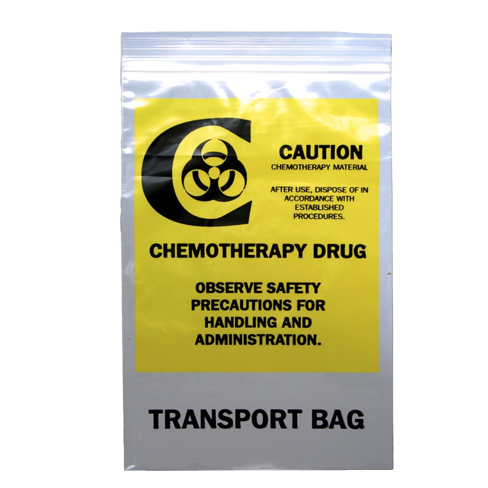 Elkay Plastics - Chemo Drug Transport Bag Elkay® Plastics Clear Bag LDPE 9 X 12 Inch [1000/CS]