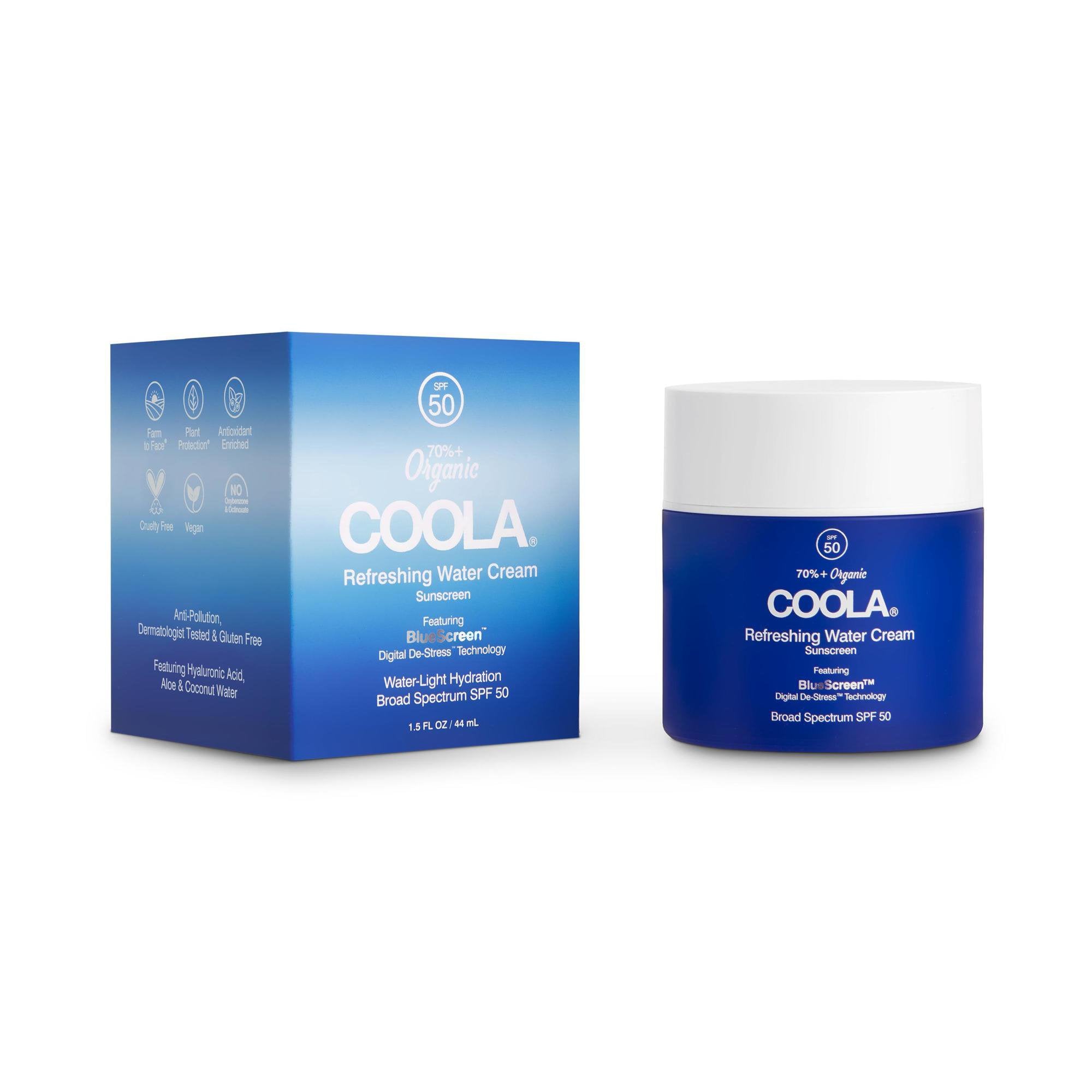 COOLA LLC - Sunscreen COOLA® Refreshing Water Cream SPF 50 Cream 1.5 oz. Jar [24/CS]