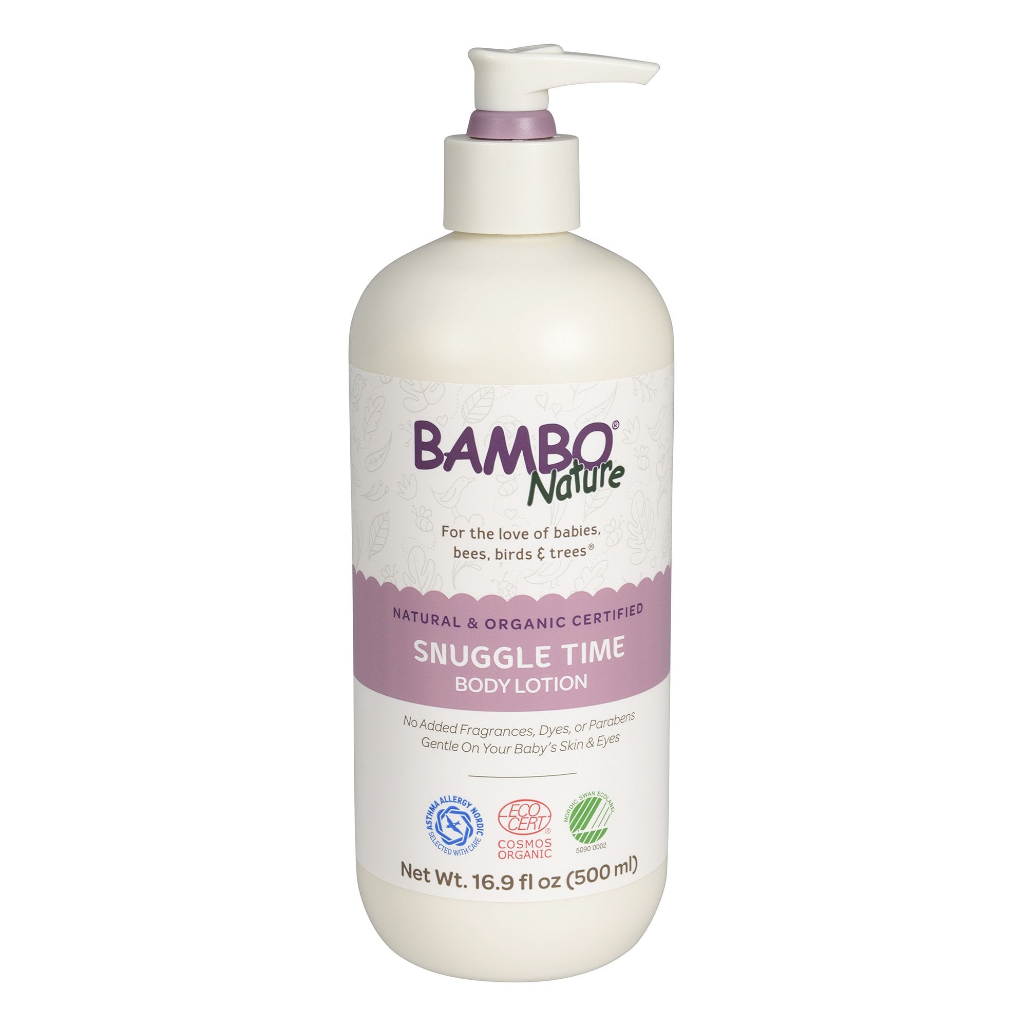 Abena North America - Baby Lotion Bambo® Nature Snuggle Time 16.9 oz. Pump Bottle Unscented Lotion [6/CS]