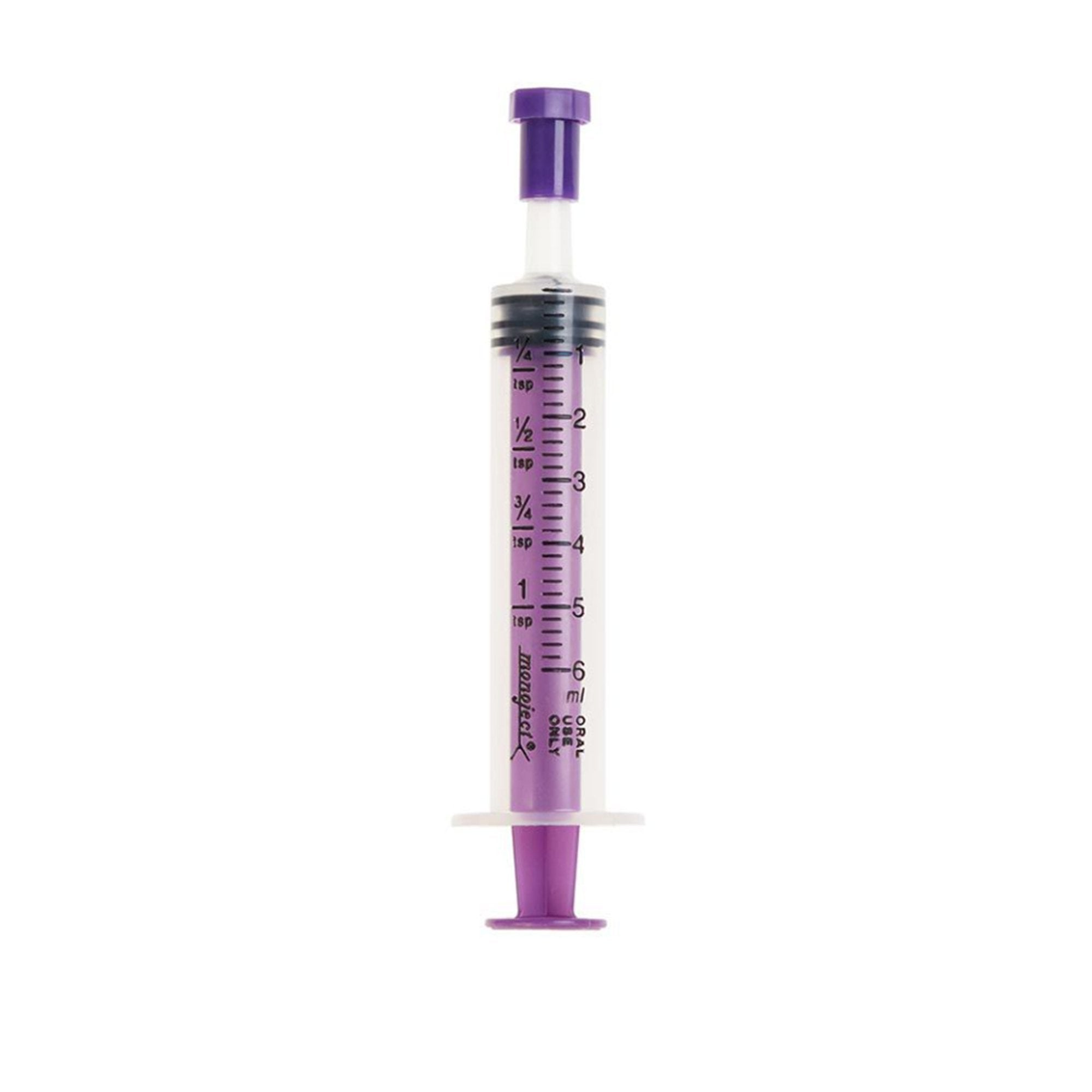 Cardinal - Oral Medication Syringe Monoject™ 6 mL Oral Tip Without Safety [500/CS] (53841_CS)