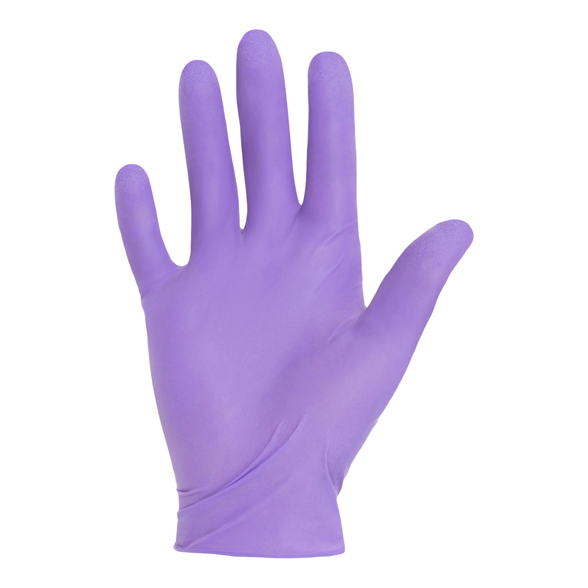 O&M Halyard Inc - Exam Glove Purple Nitrile-Xtra™ Large Sterile Pair Nitrile Extended Cuff Length Textured Fingertips Purple Chemo Tested [200/CS]