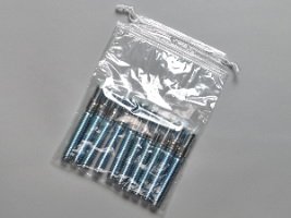 Elkay Plastics - Reclosable Bag Pull-Tite™ 8 X 12 Inch LDPE Clear Drawstring Closure [1000/CS]