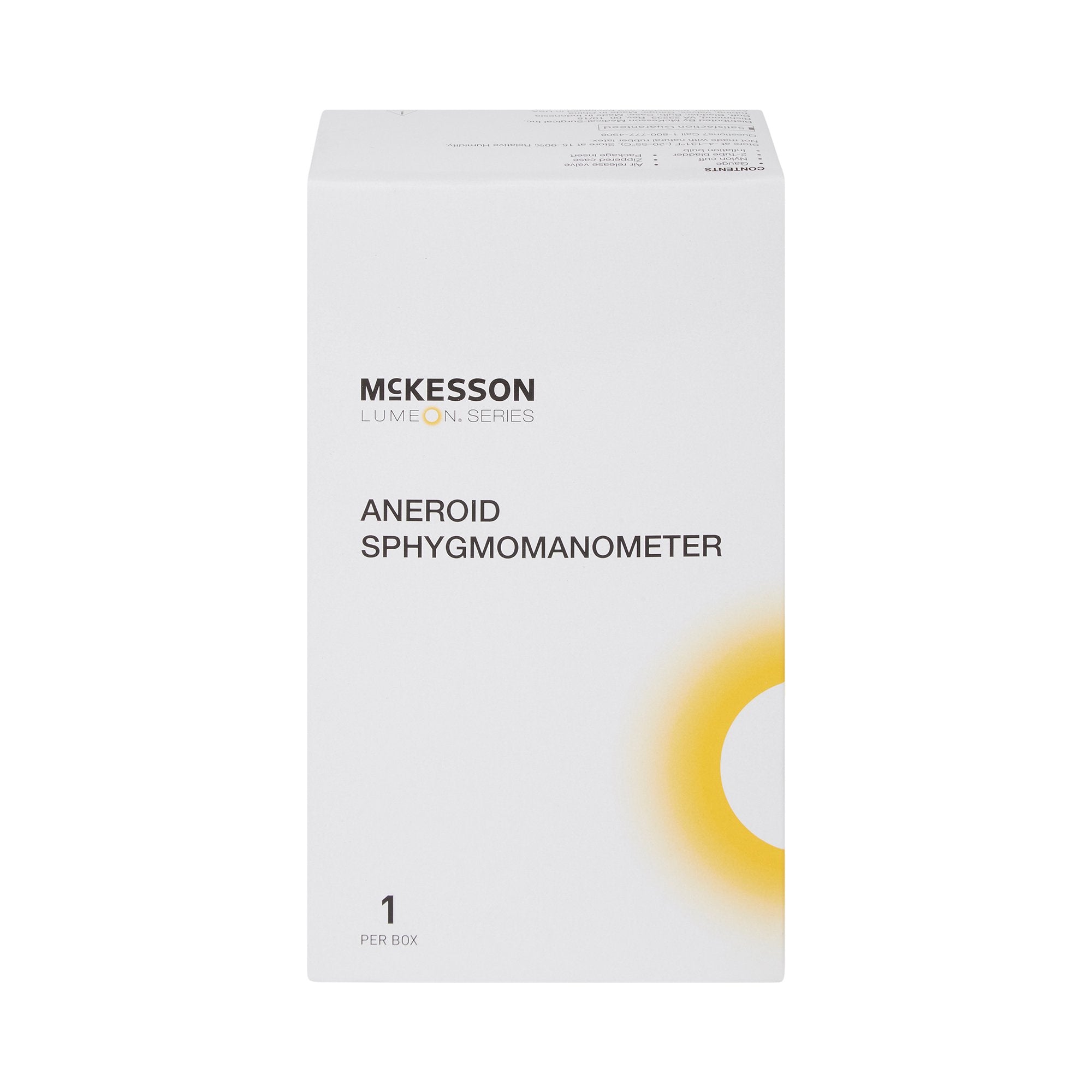 McKesson Brand - Aneroid Sphygmomanometer Unit McKesson Deluxe Large Adult Cuff Nylon Cuff 34 - 50 cm Pocket Aneroid [20/CS]