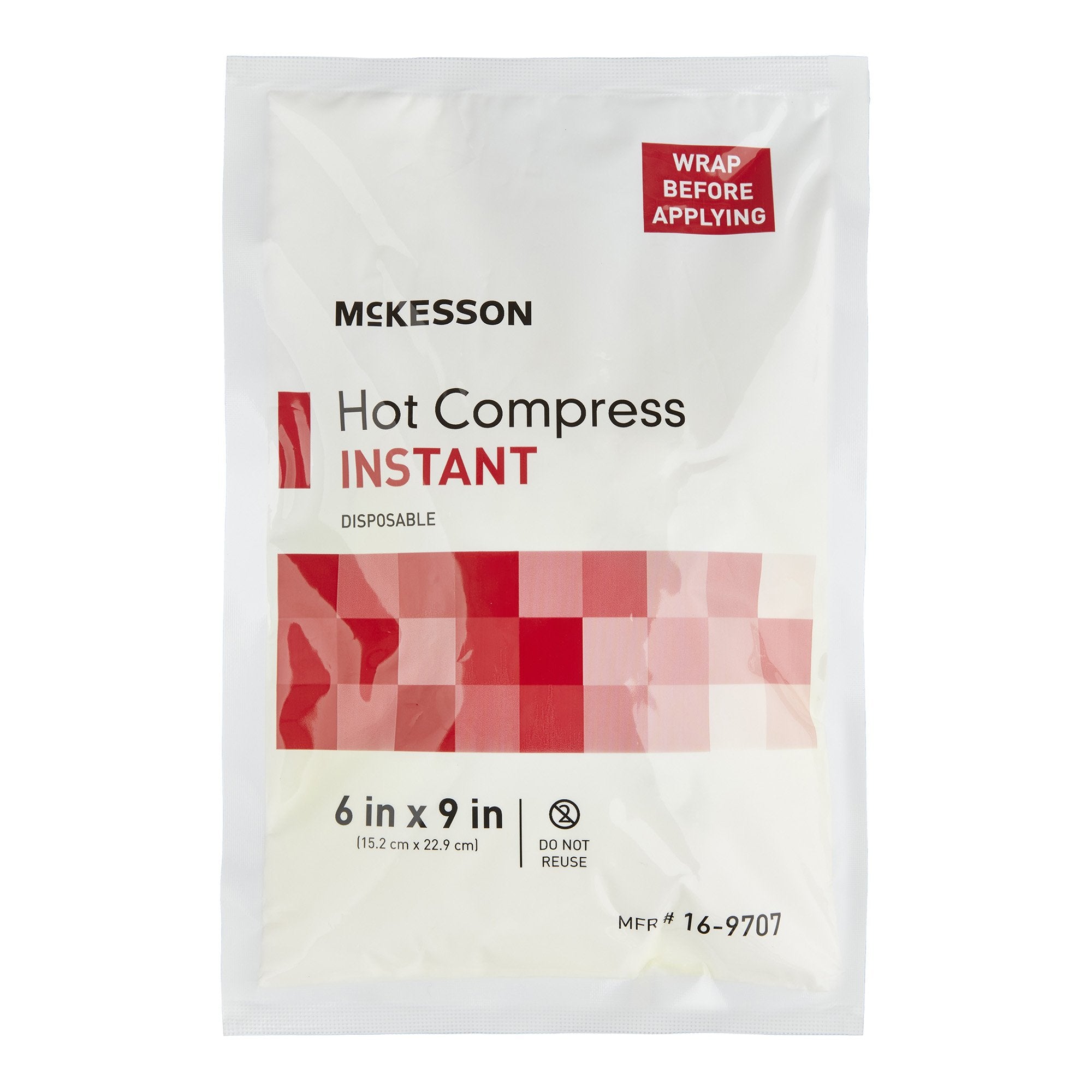 McKesson Brand - Instant Hot Pack McKesson General Purpose Large Plastic Disposable [24/CS]