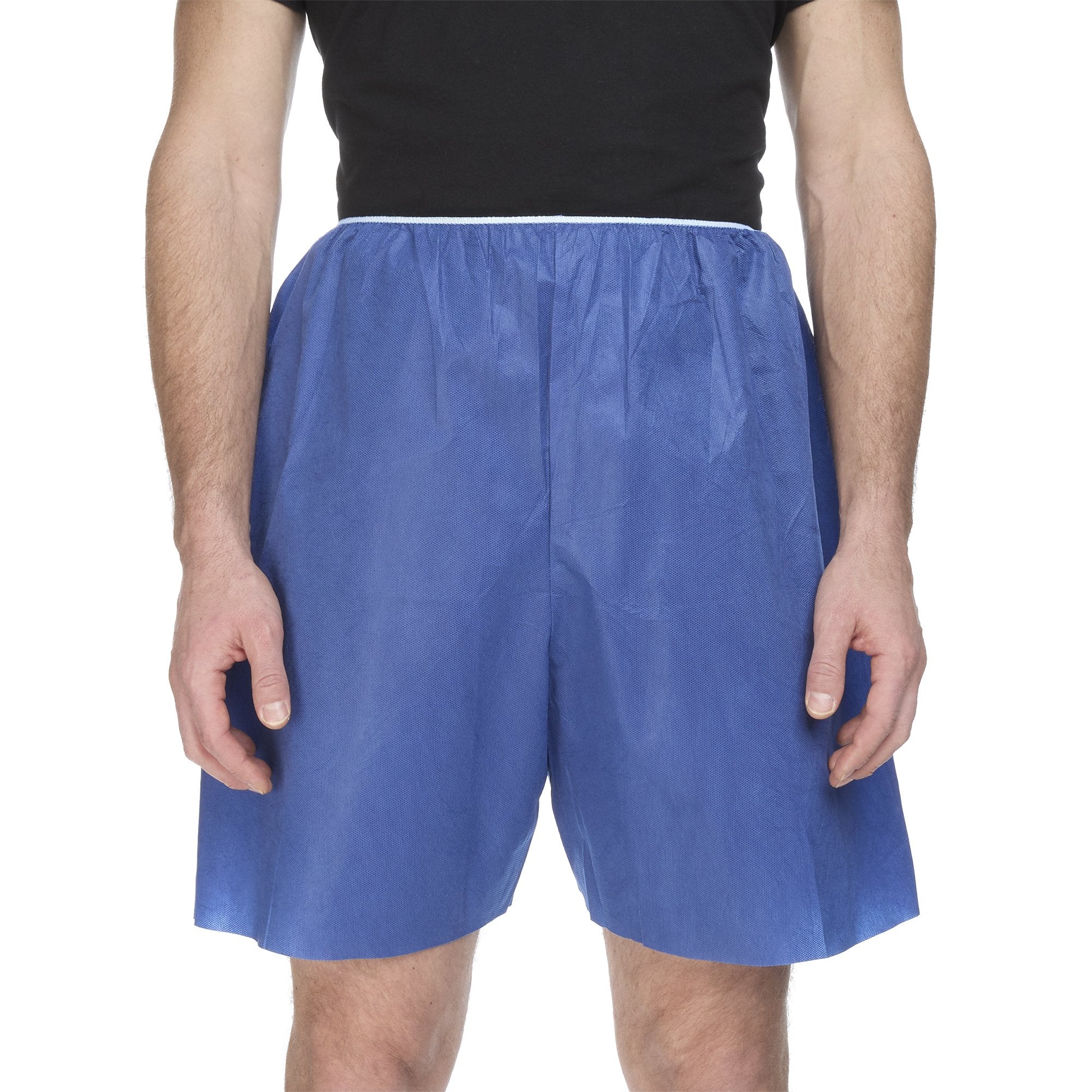 McKesson Brand - Exam Shorts McKesson Large Blue SMS Adult Disposable [100/CS]