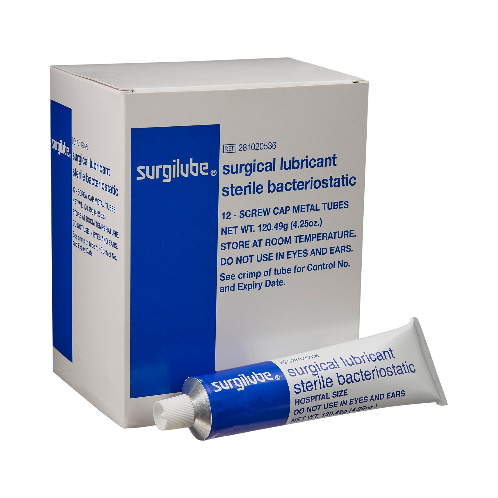 HR Pharma DBA HR Healthcare - Lubricating Jelly - Carbomer free Surgilube® 4.25 oz. Tube Sterile [72/CS] (1050799_CS)