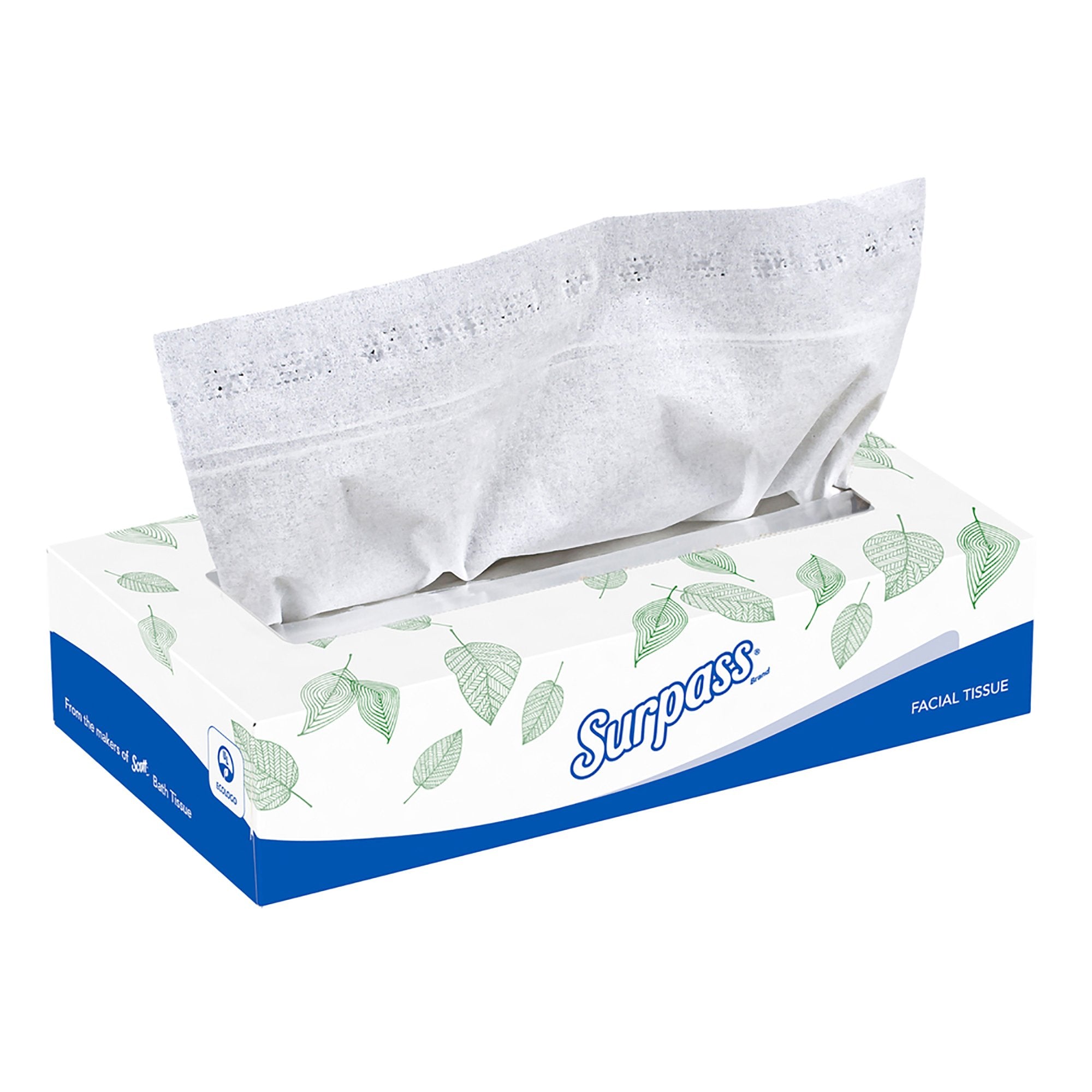 Kimberly Clark - Surpass* Facial Tissue White 8 X 8-2/5 Inch 100 Count [3000/CS]