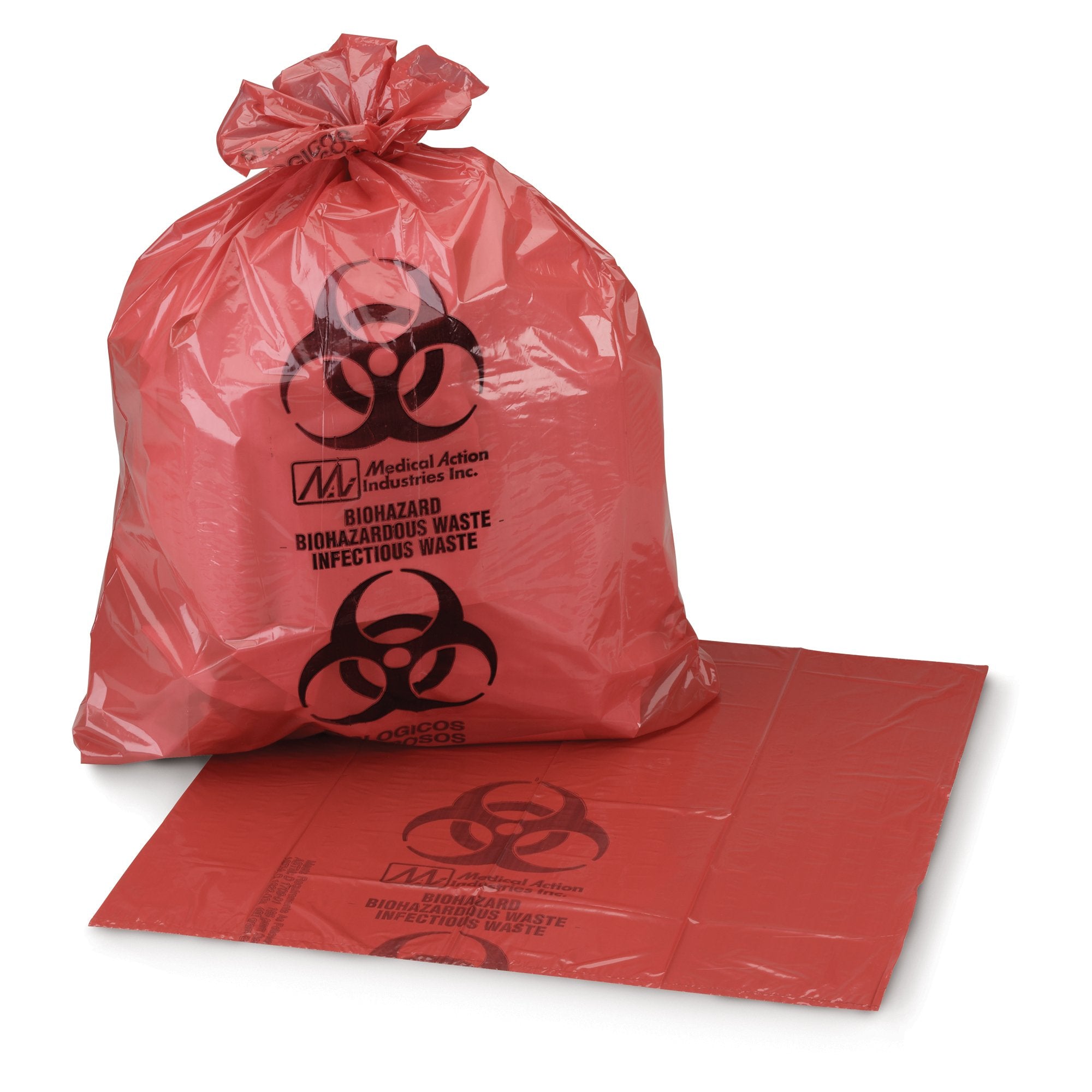 McKesson Brand - Infectious Waste Bag McKesson 7 to 10 gal. Red Bag 24 X 24 Inch [250/CS]