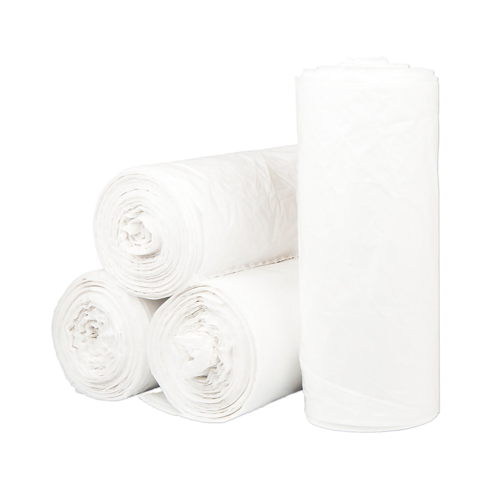 McKesson Brand - Trash Bag McKesson 30 gal. White LLDPE 0.80 mil 30 X 36 Inch Star Seal Bottom Coreless Roll [200/CS]